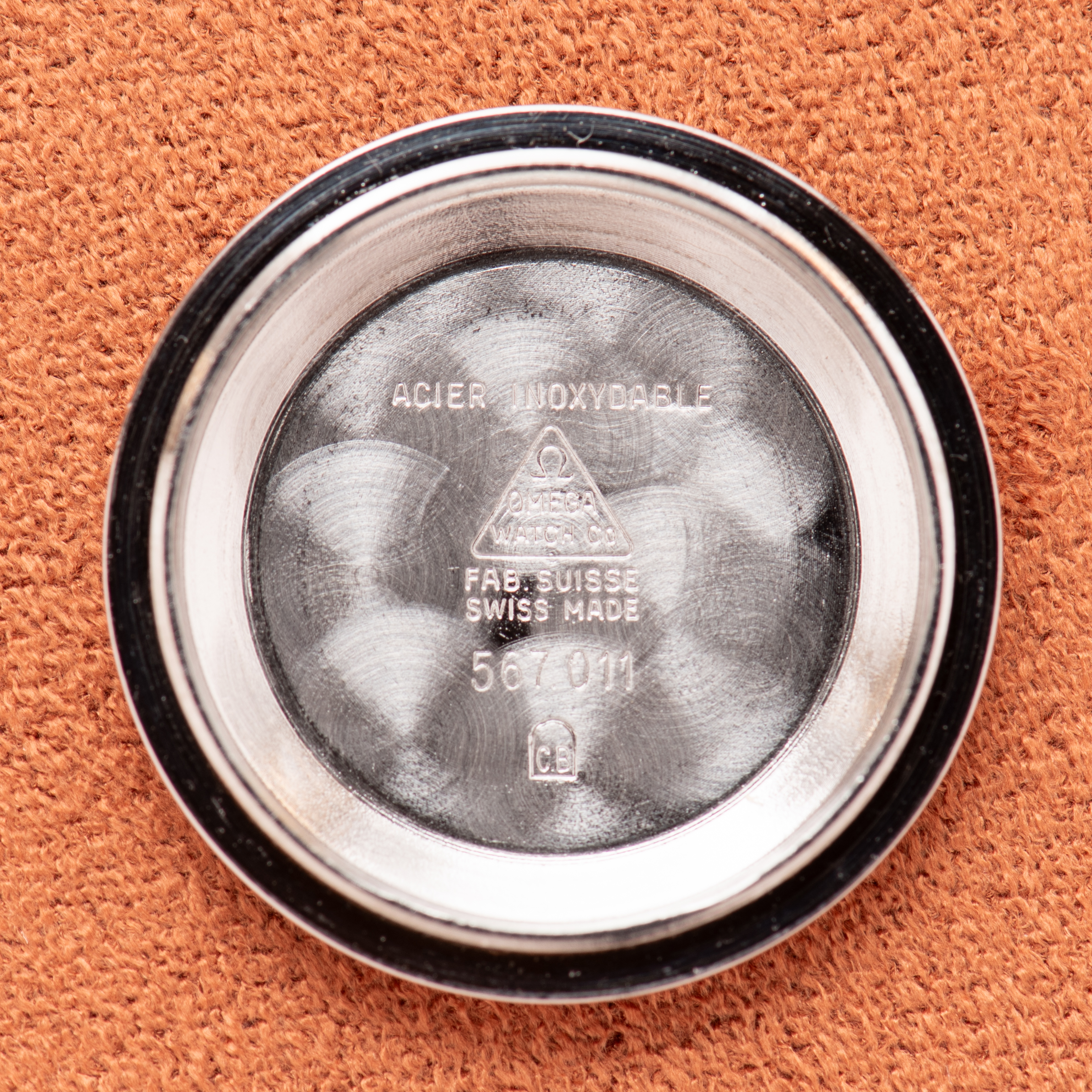 Vue de Omega Automatic Chronometer Constellation Linen Dial Steel/White GoldRéf 567.011
