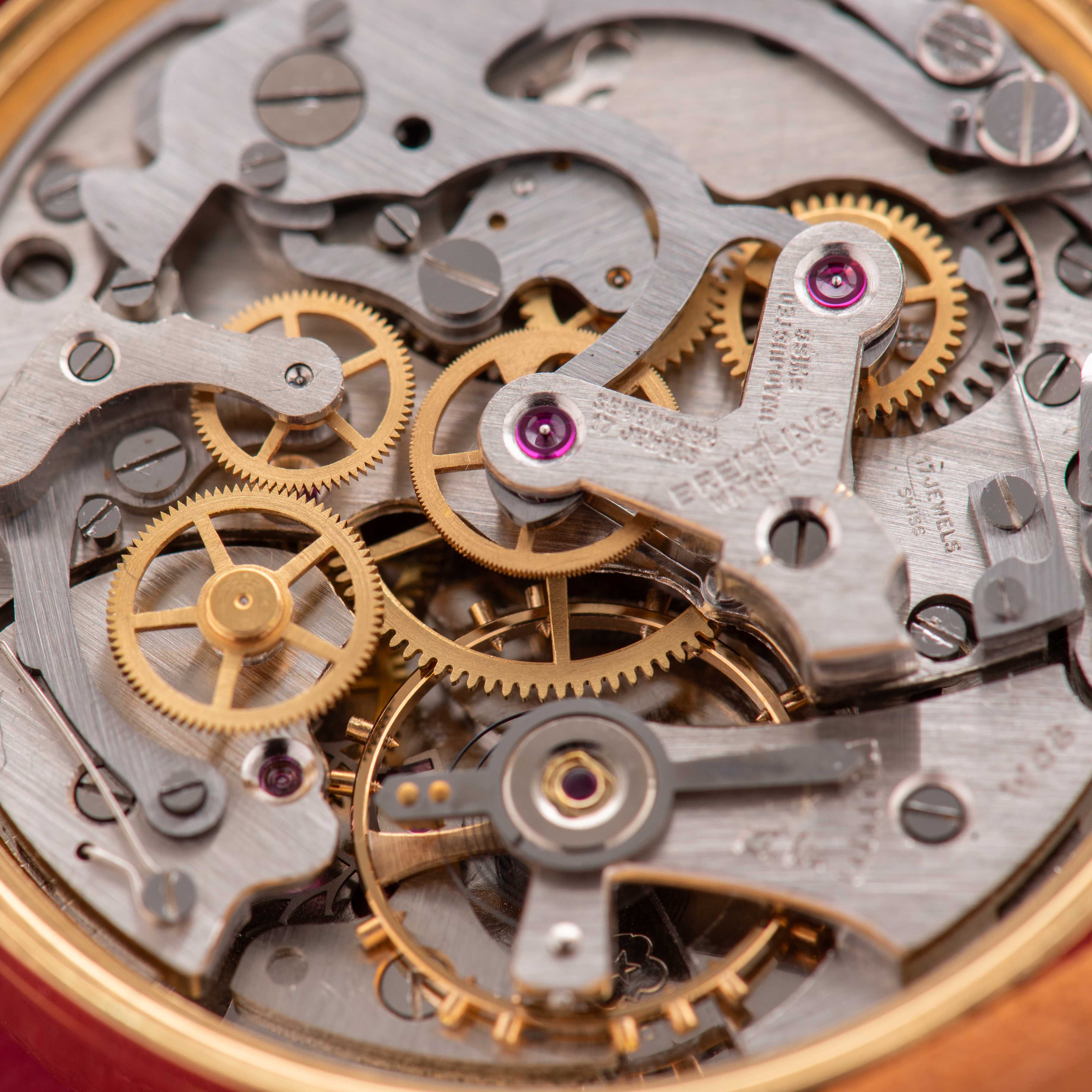 Zicht op Breitling Toptijd Chronograaf Venus 188 ref 2003