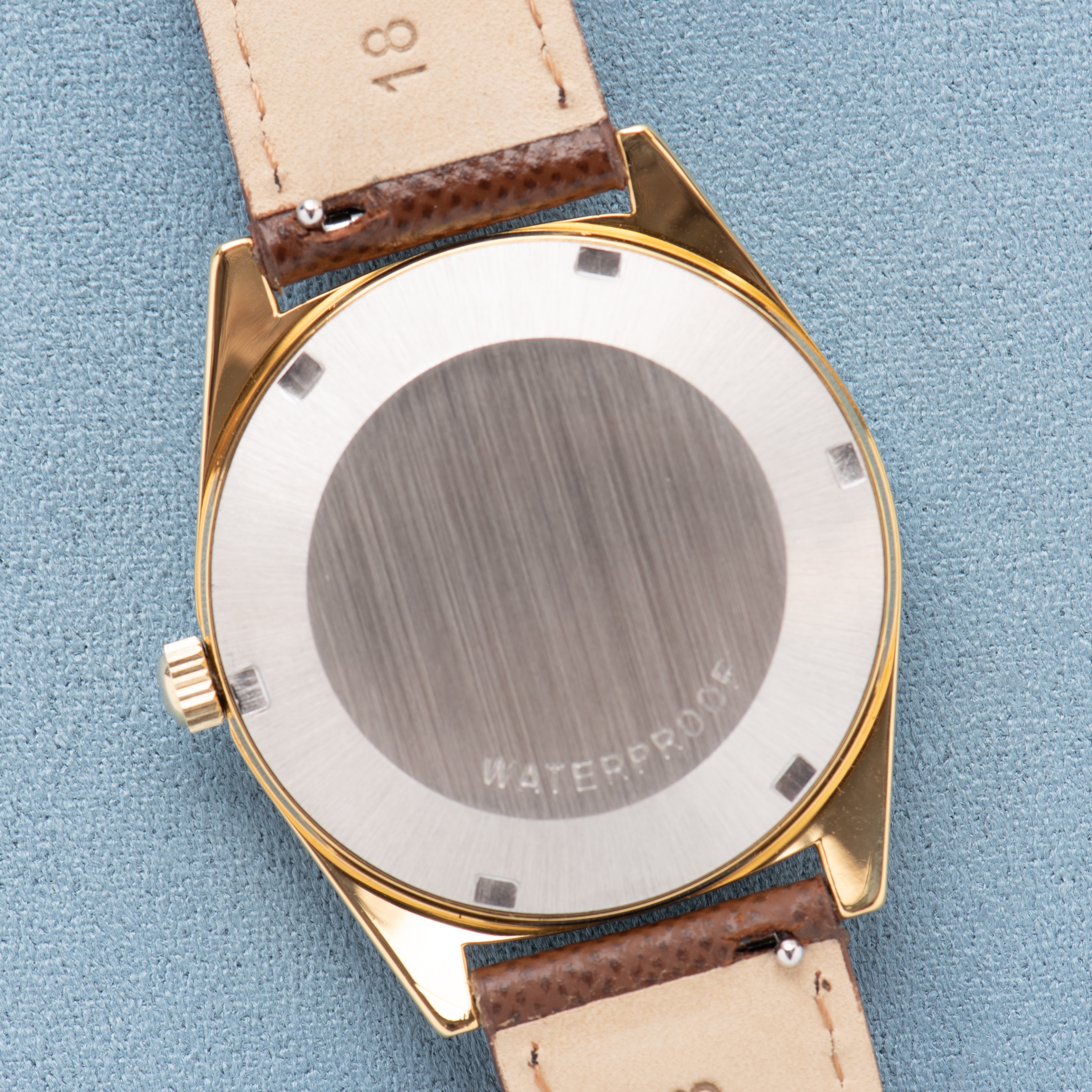 Vue de Omega Automatic Genève Silver Dial GoldPlated Réf 166.041 from 1969