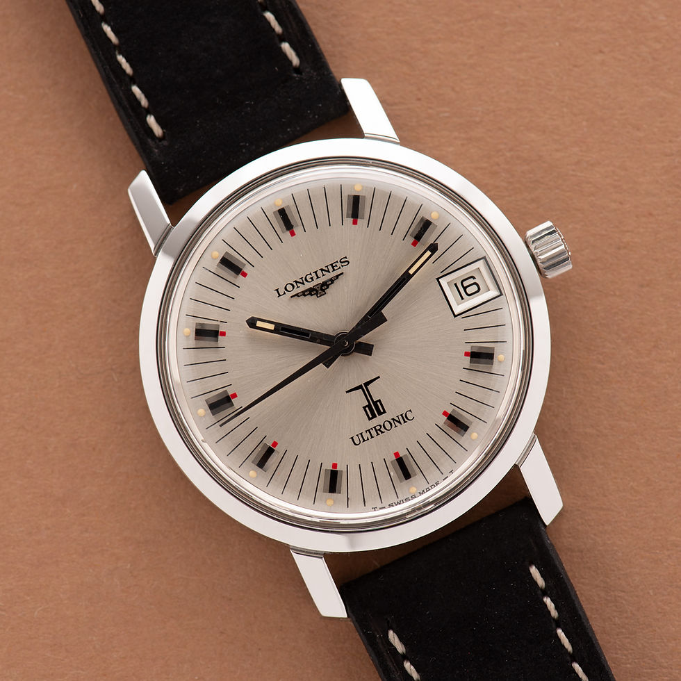 Thumbnail: Longines Ultronic réf 8623-1 cal 6312