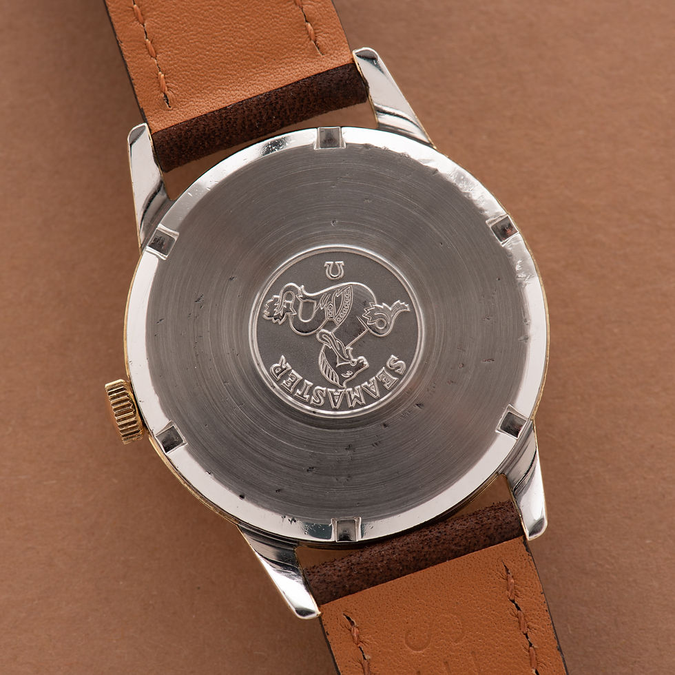 Thumbnail: Omega Seamaster petite seconde réf 14389-8 cal 268