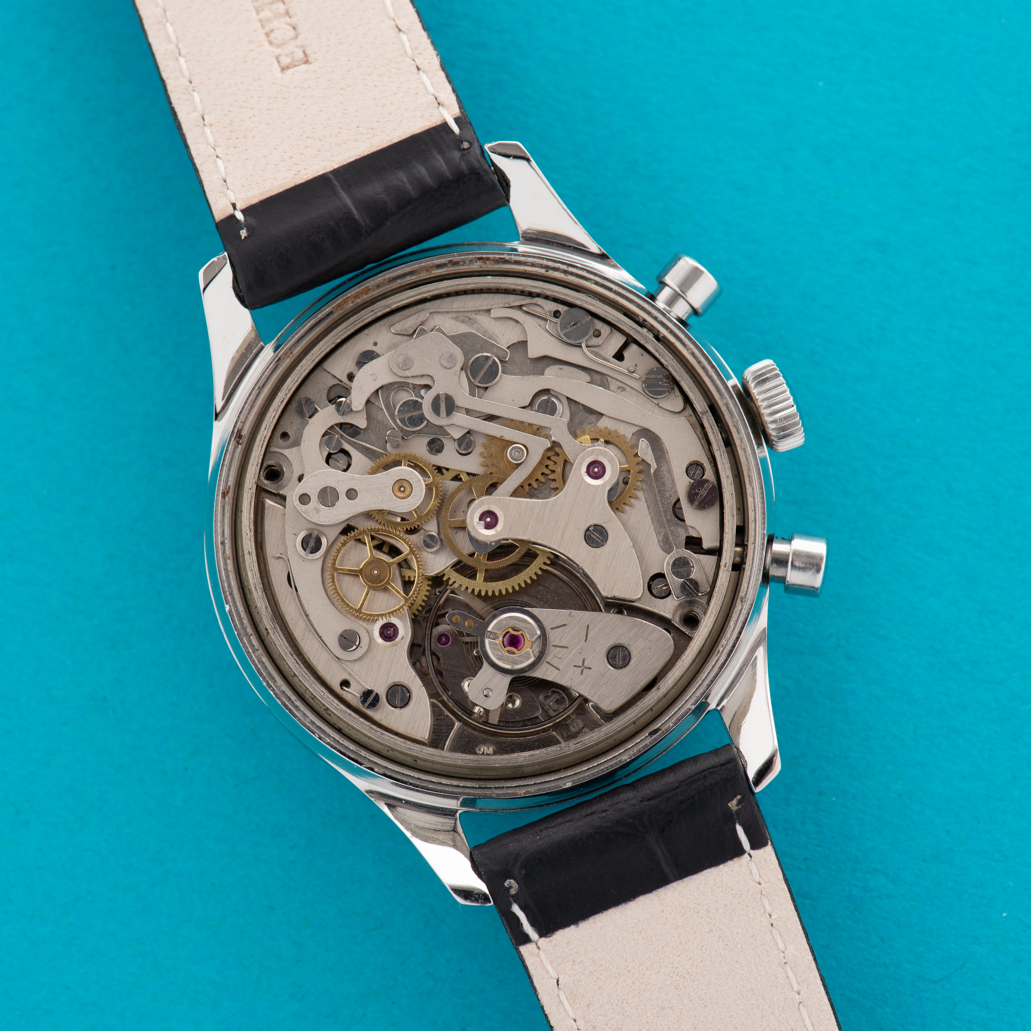 View of Cauny Prima 17rubis Chronographe Landeron 187