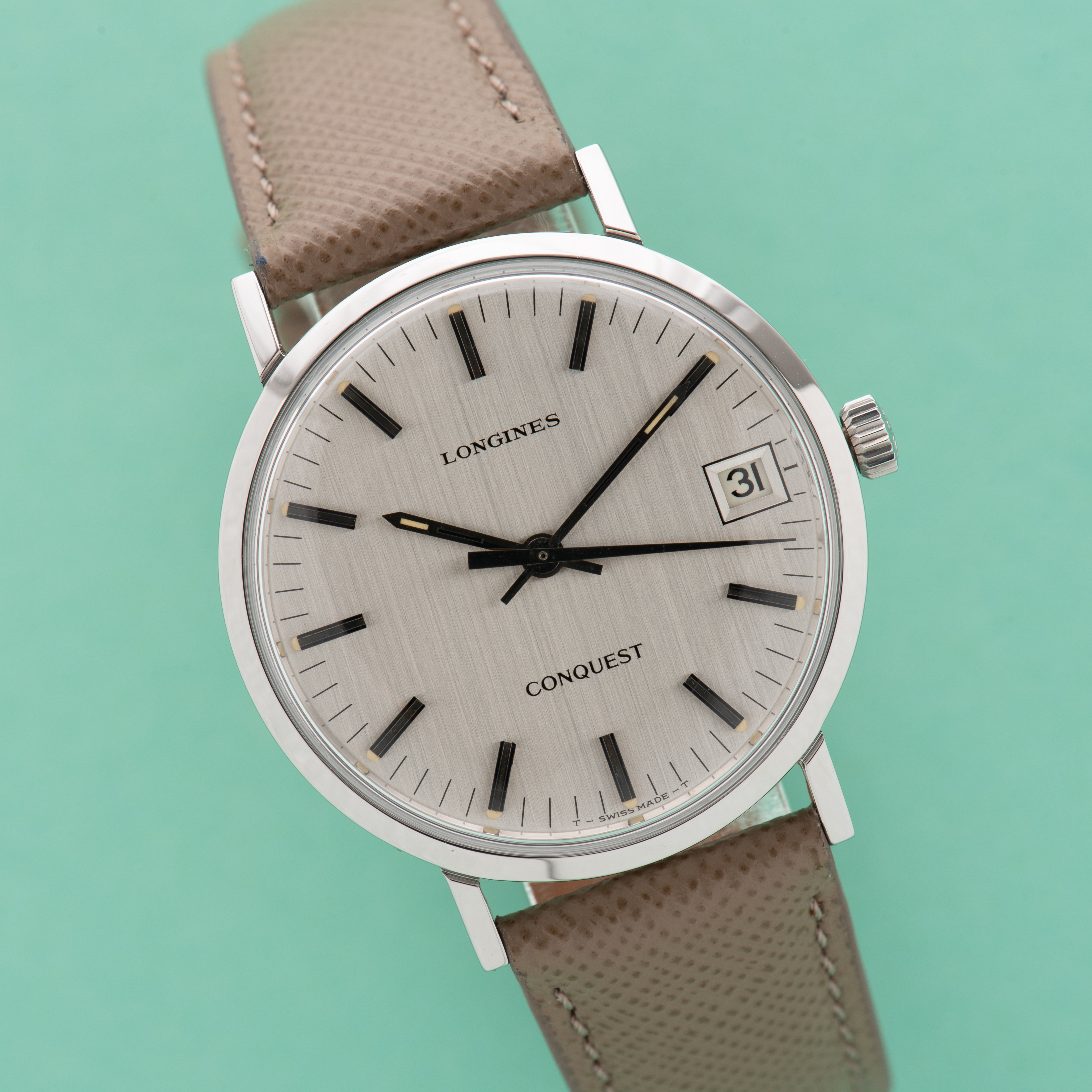 Vue de Longines Conquest mécanique réf 1505 1 cal 6952