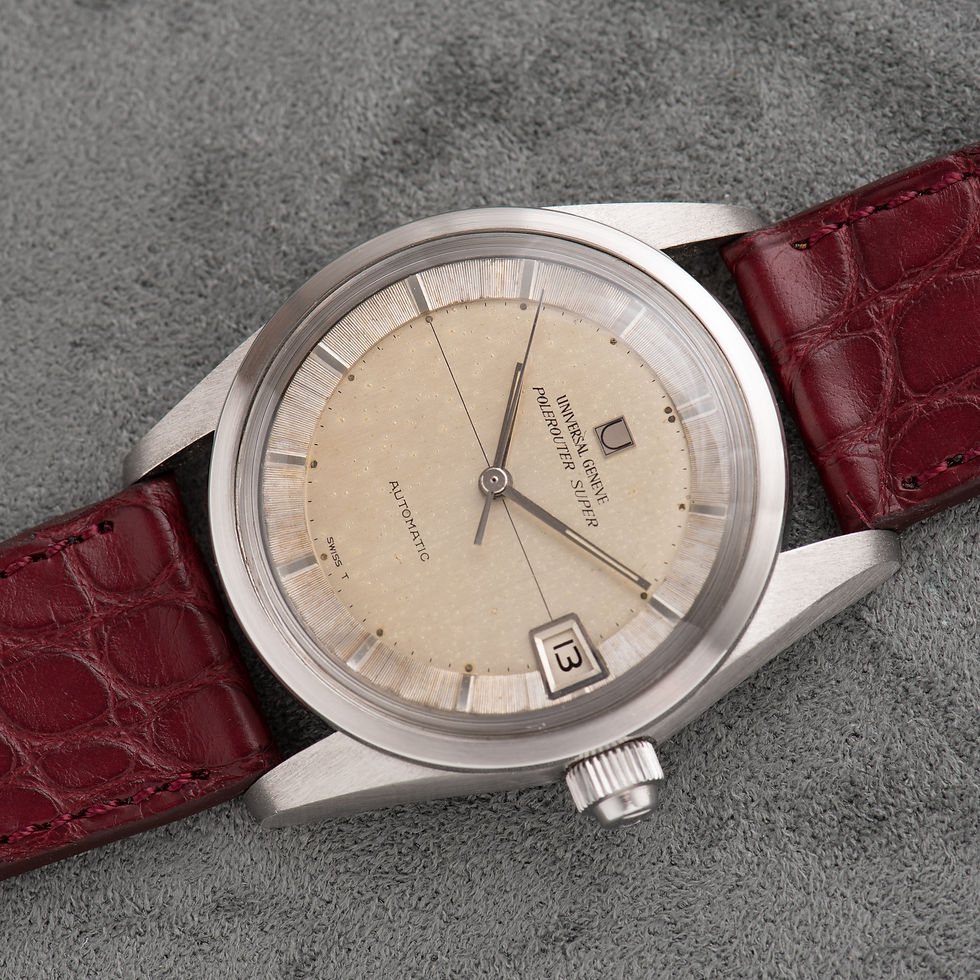Thumbnail: Universal Genève Polerouter Super Automatic Réf 869112-22 Cal 69
