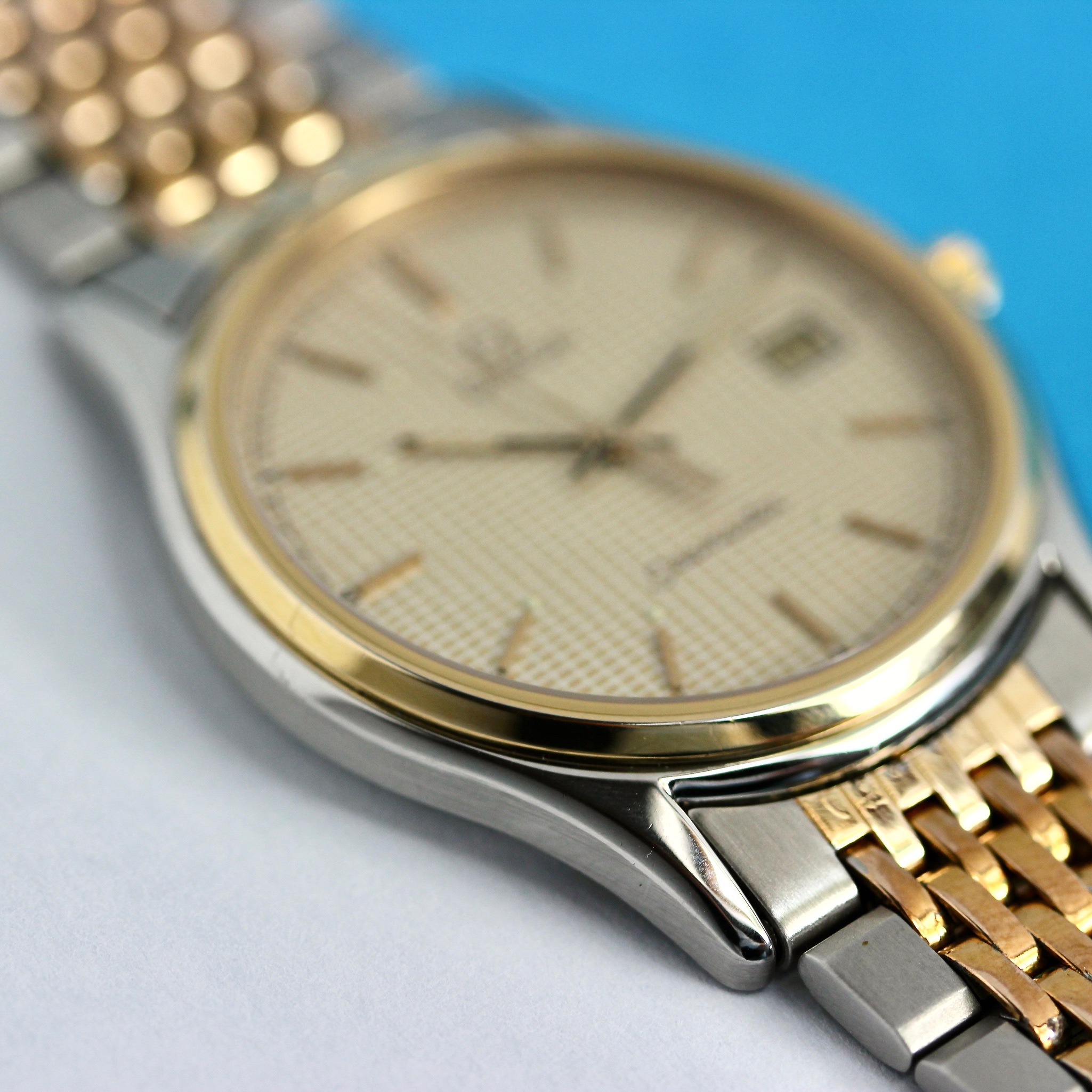 Zicht op Omega Seamaster ref 196,0251 396.1010 cal 1340