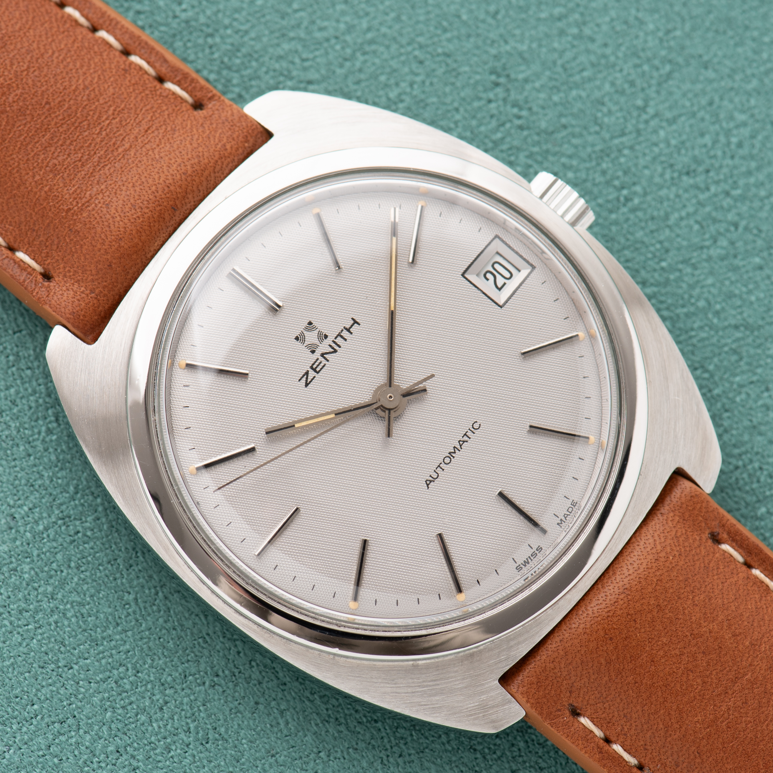 Vue de Zenith Automatic cal 2572PC "tapisserie silver dial"
