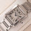 Thumbnail: Cartier Tank Française Roman Dial Réf 2485 Full Set + kit nettoyage neuf