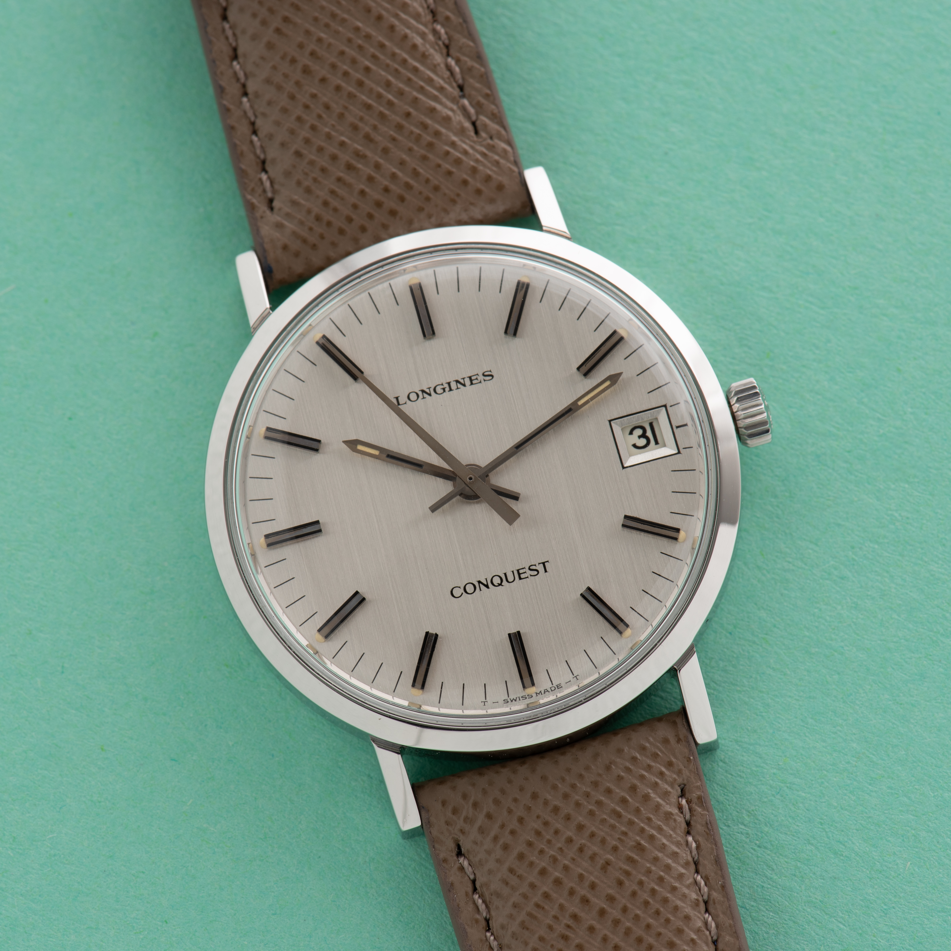 Vue de Longines Conquest mécanique réf 1505 1 cal 6952