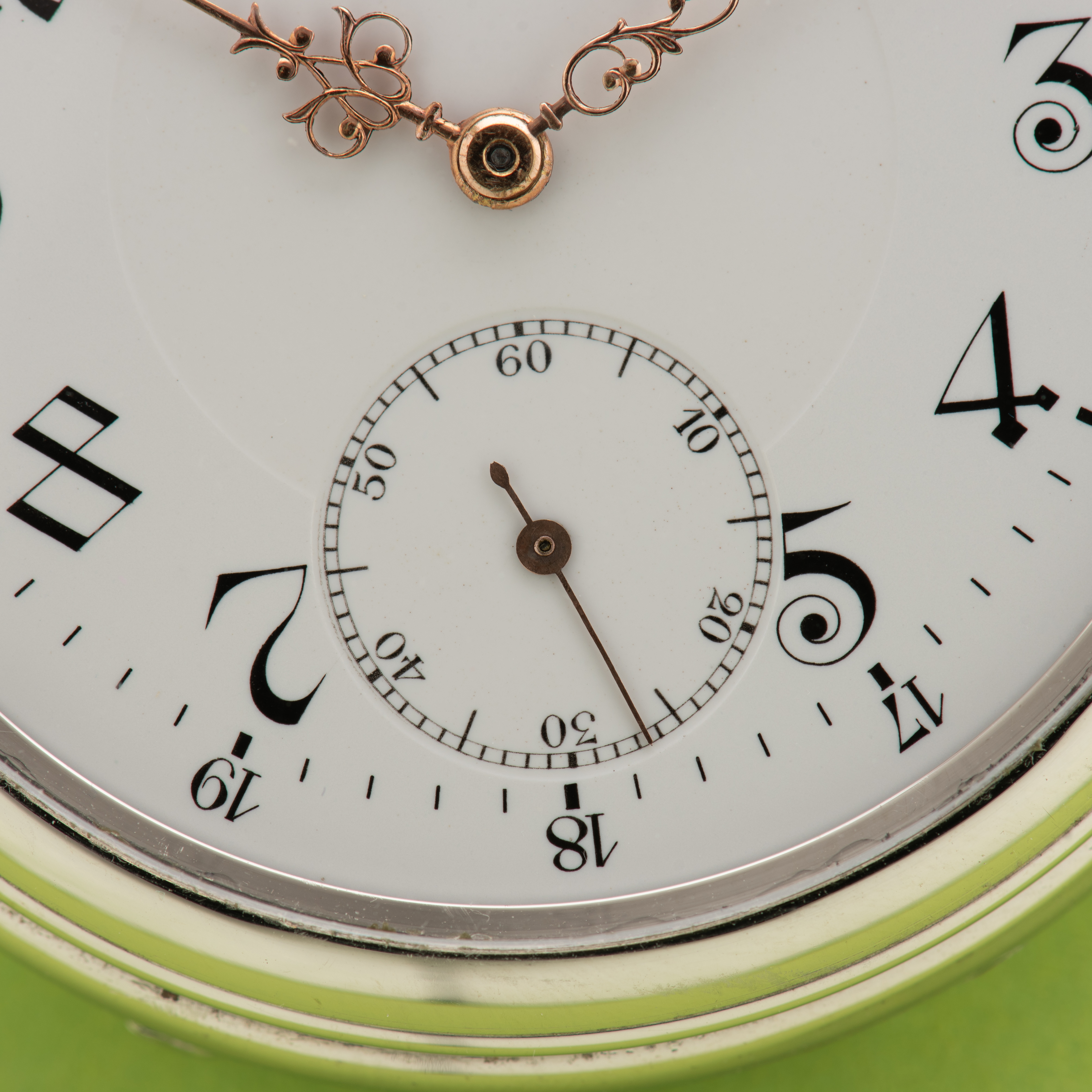Zicht op Longines Gousset 5 Grand Prix Silver Case cal 19.75N vanaf 1911