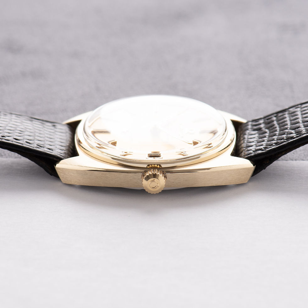 Thumbnail: Omega Constellation Chronometer C-shape 14K Gold Capped from 1969 Réf 168.017SP