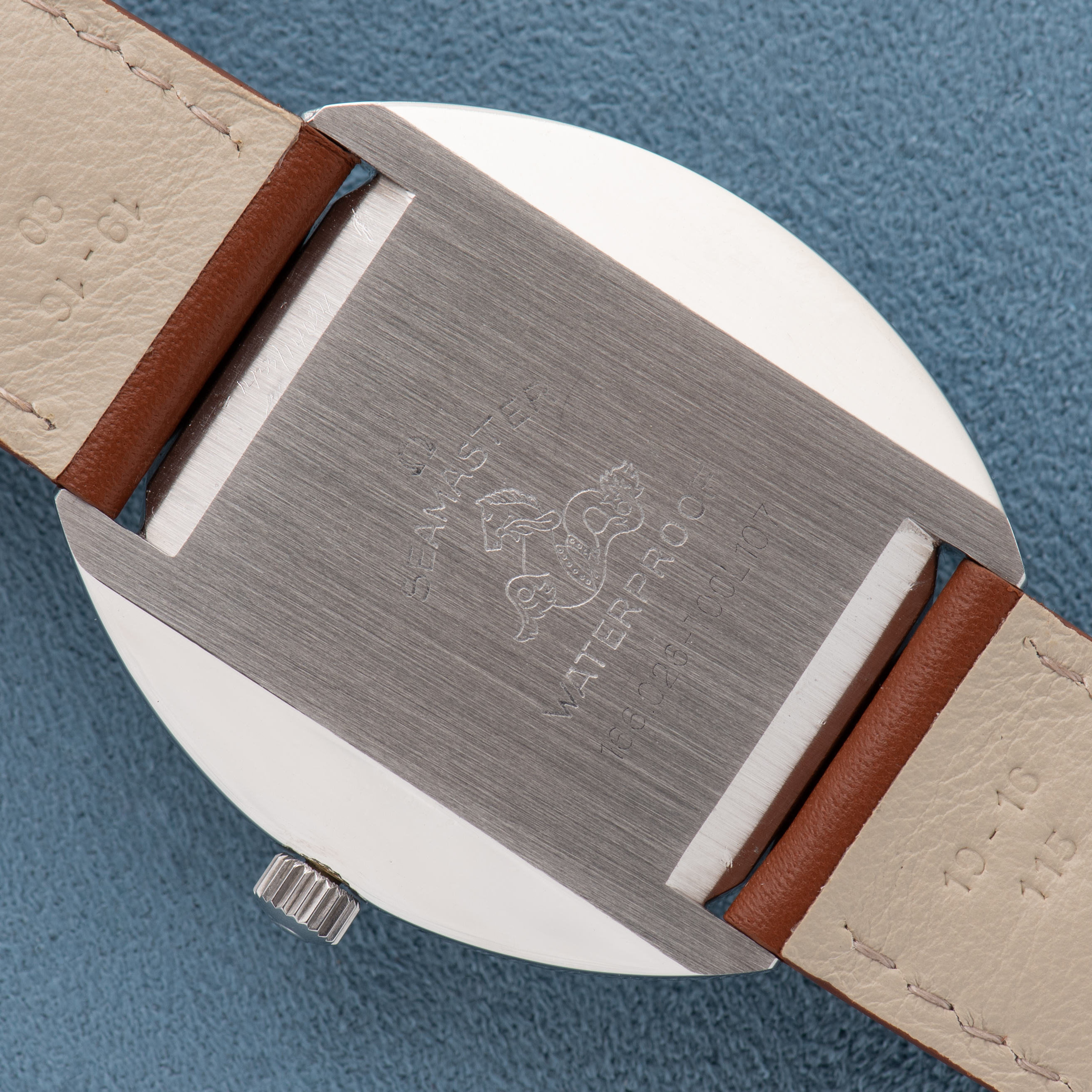 Zicht op Omega Automatic Seamaster Cosmic Silver Dial ref 166.026 cal 565 uit 1967