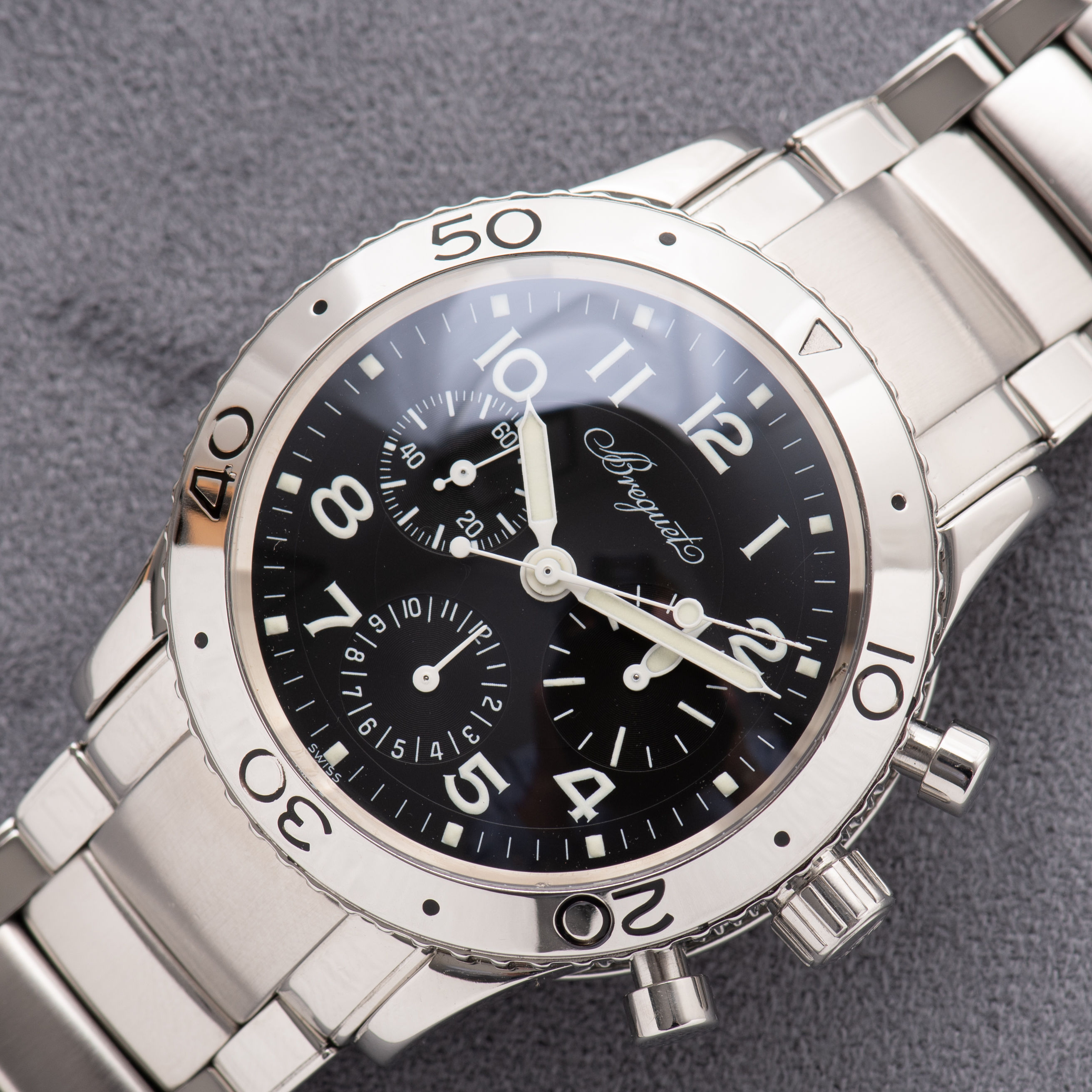 View of Breguet Type XX Automatic Ref 3800 Aeronavale