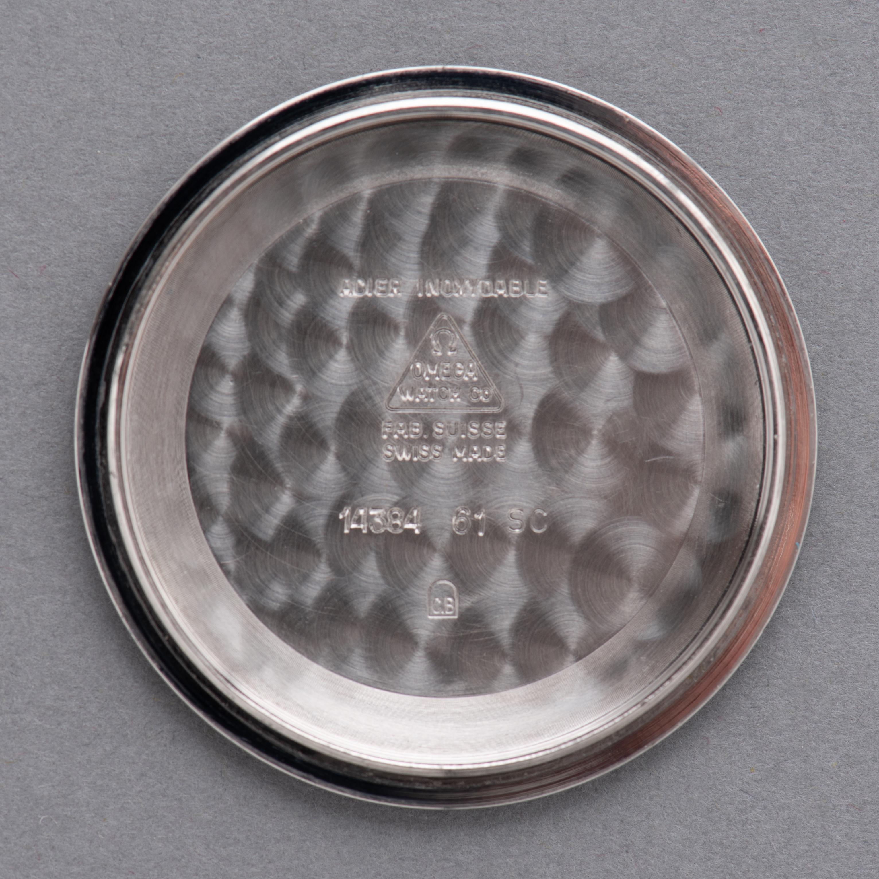 View of Omega Seamaster Gold Capped ref 14384-61 SC from 1962
