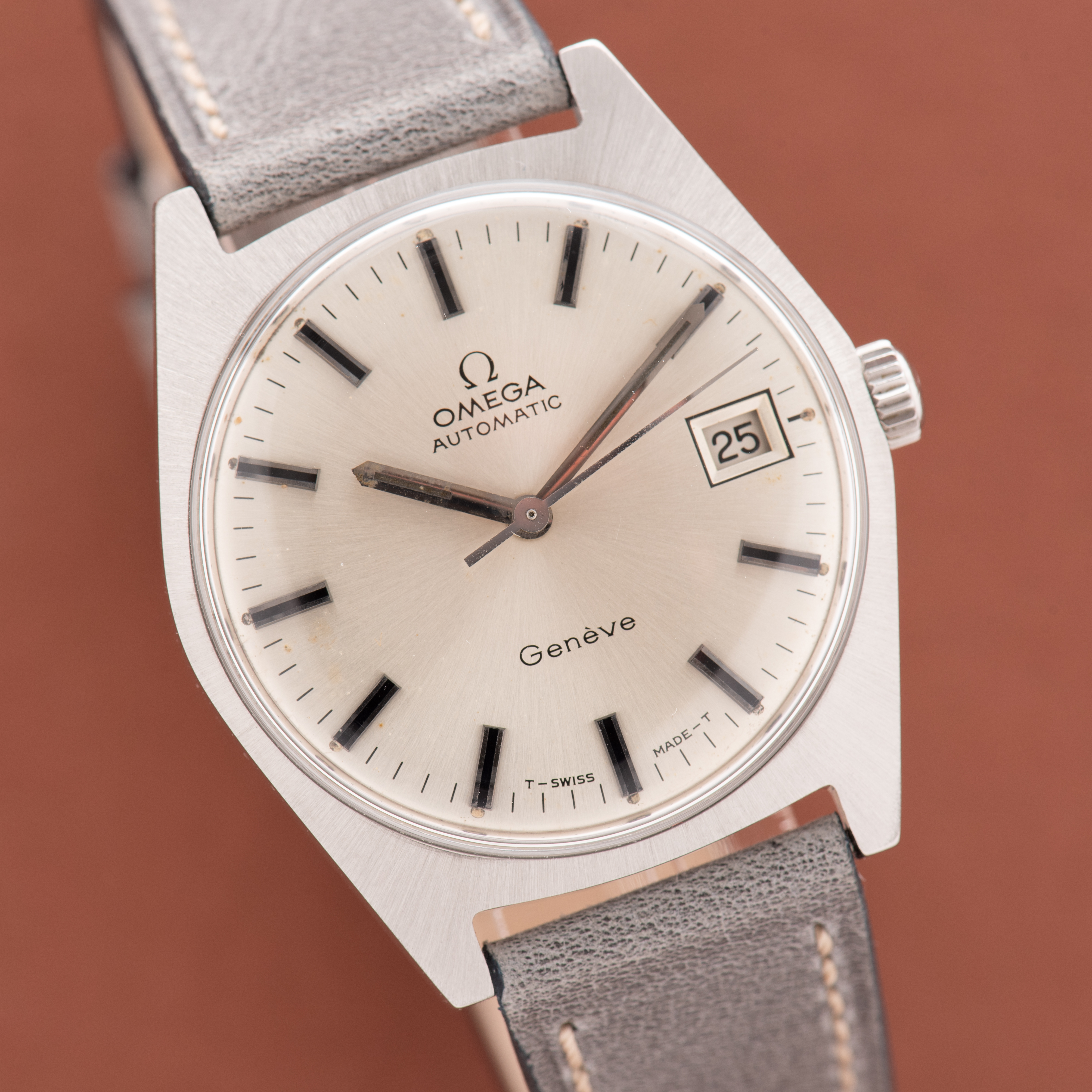 View of Omega Automatic Geneva ref 166.041 cal 565 from 1971