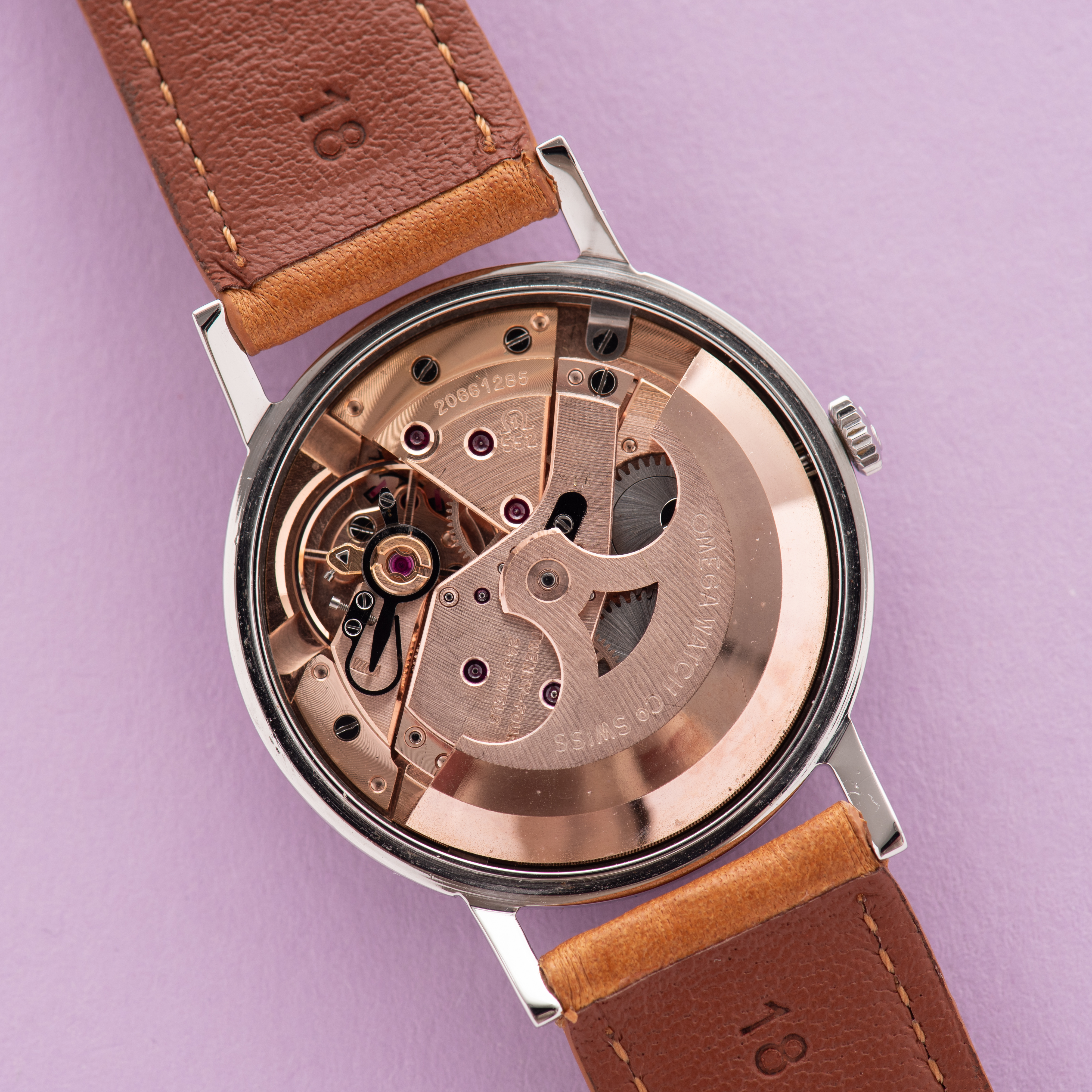 Vue de Omega Automatic Dress Watch Steel from 1963 Réf 161.002 SC