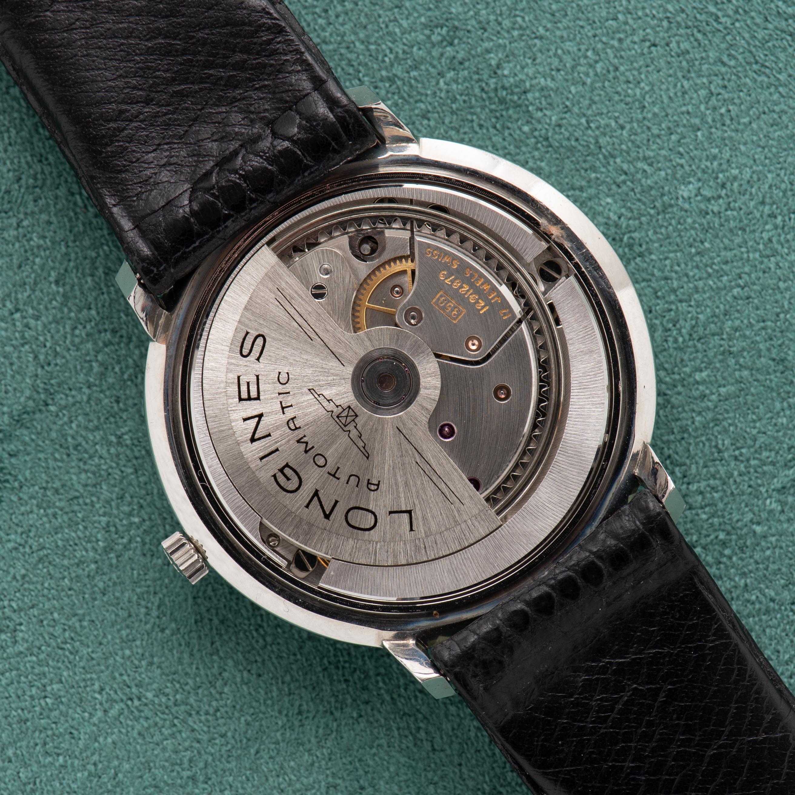 Vue de Longines Automatic "Crosshair" cal 350 réf 7496-1 New Old Stock from 1970