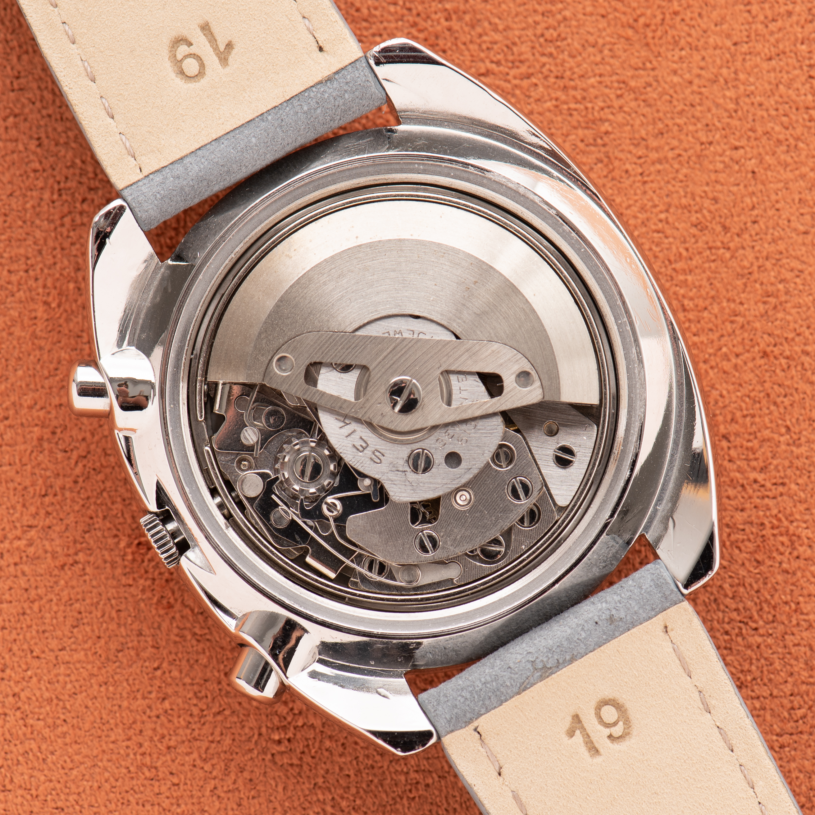 View of Seiko Chronograph Automatic Bruce Lee ref 6139-6012 from 70'
