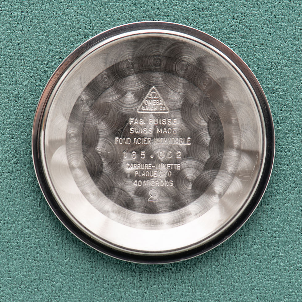 Miniature : Omega Automatic Seamaster Gold Plated/steel Réf 165.002 from 1965