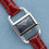 Thumbnail: Jaeger-LeCoultre Etrier Lucchetto for Hermès Blue Dial Réf 1670.42