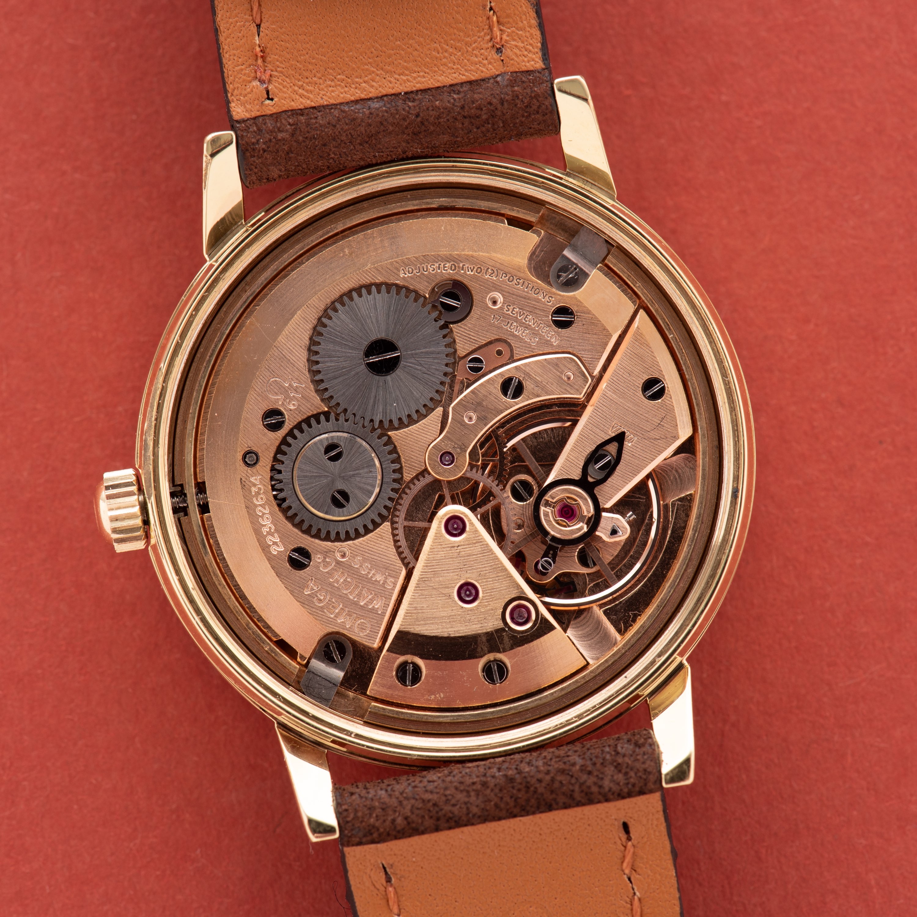 View of Omega Seamaster 600 réf 136.011 cal 611 from 1965