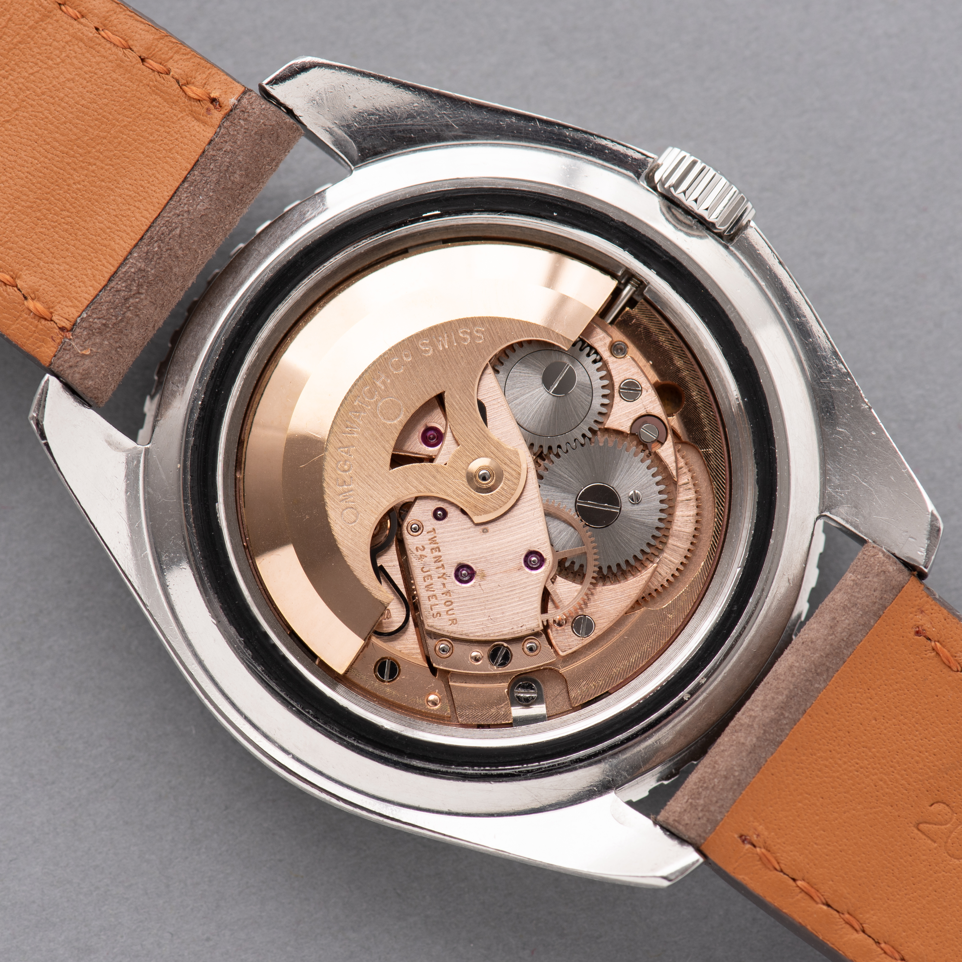 View of Omega Seamaster 300 Automatic HF Case Ref 165.024 from 1966