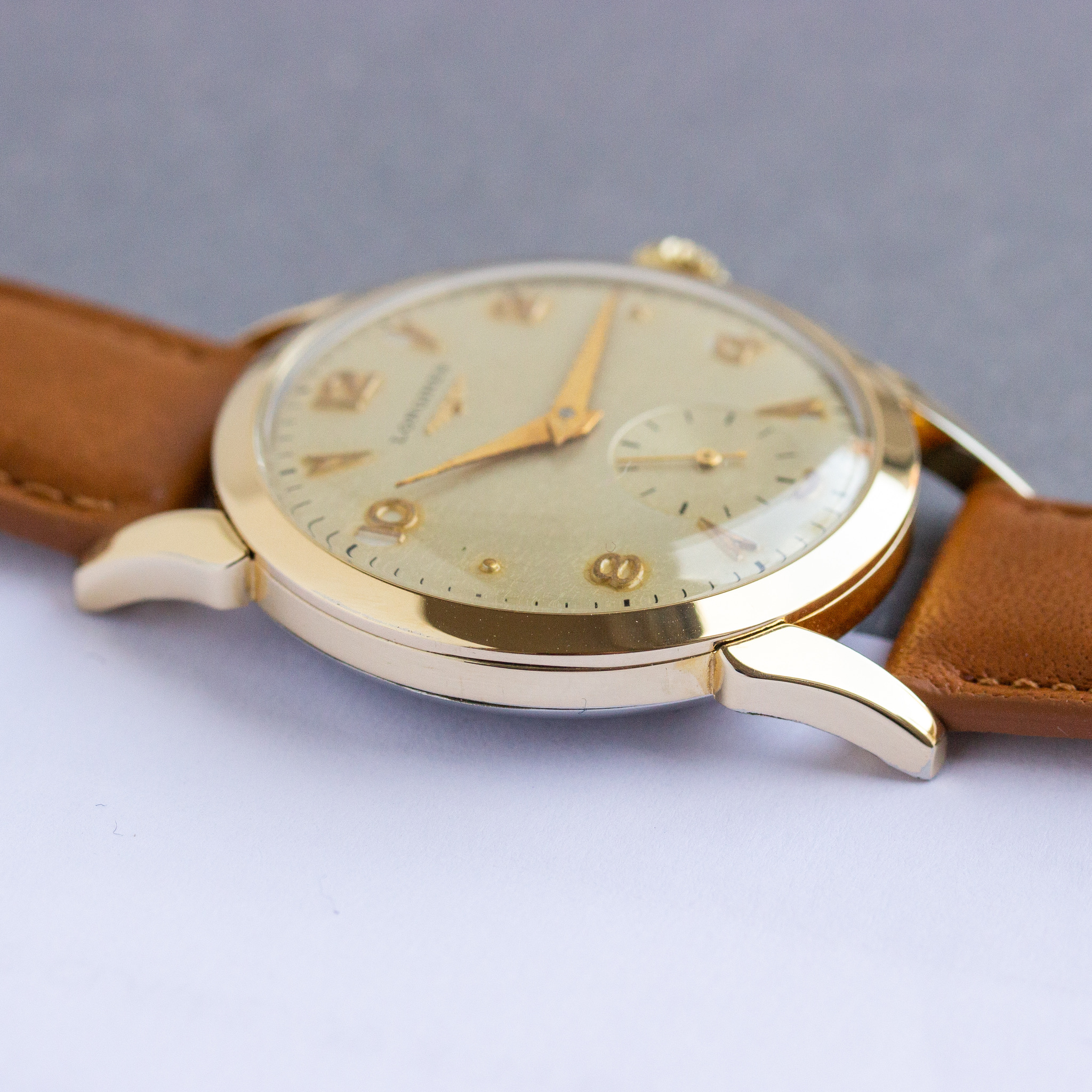 View of Longines mécanique petite seconde réf 6416-2 104 cal 1268z