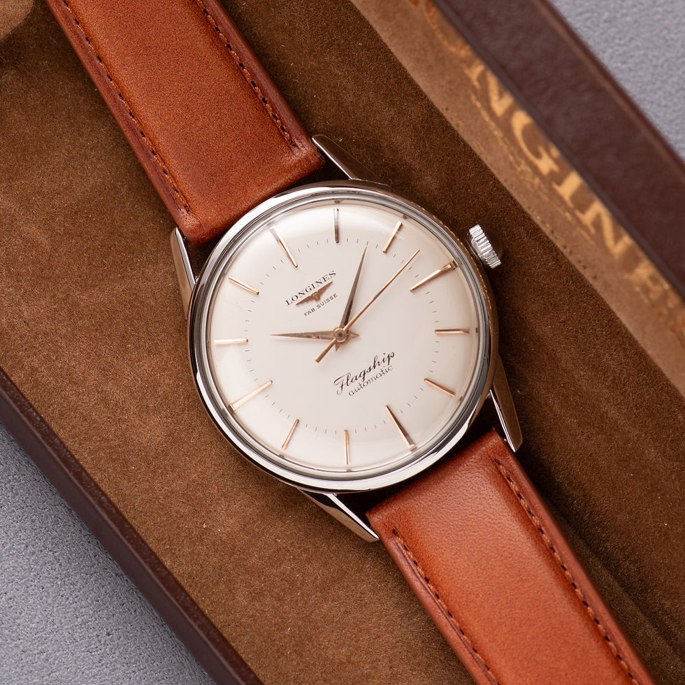 Miniature : Longines Flagship Automatic Steel – Calibre 380 – Réf. 1104 – Circa 1970-1980