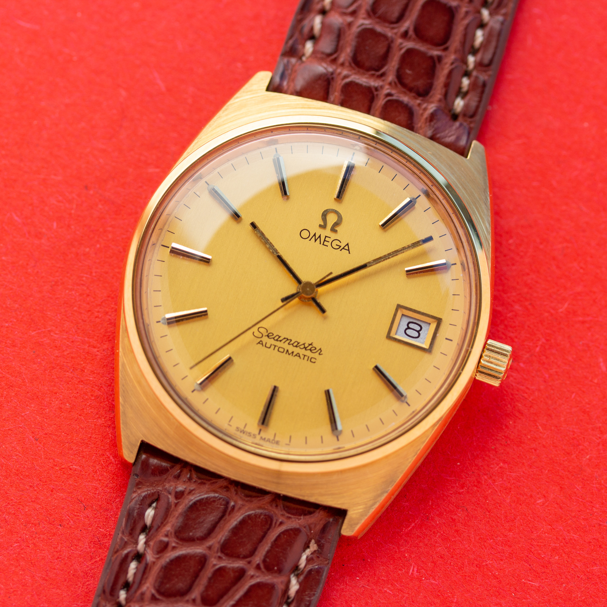Vue de Omega Seamaster Automatic cal 1010 réf 166.0204