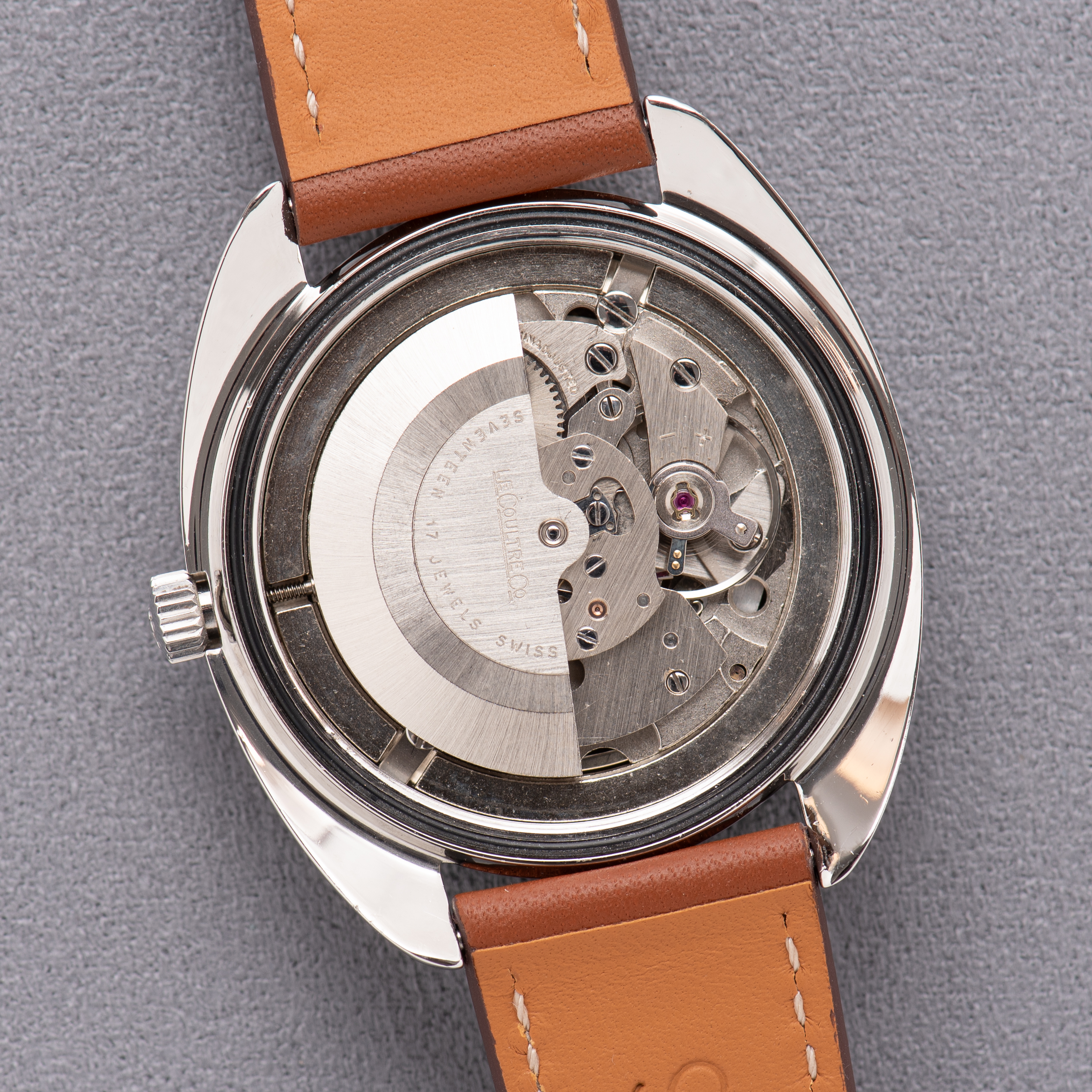 Vue de Jaeger-LeCoultre "Club" Automatic Blue Dial Day-date