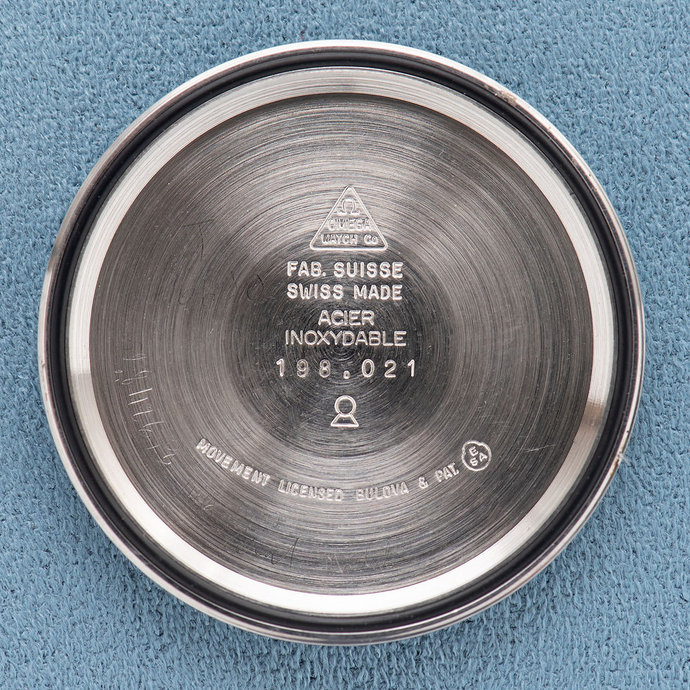 Thumbnail: Omega Electronic F300 Hz Genève Chronometer Blue dial Réf 198.021