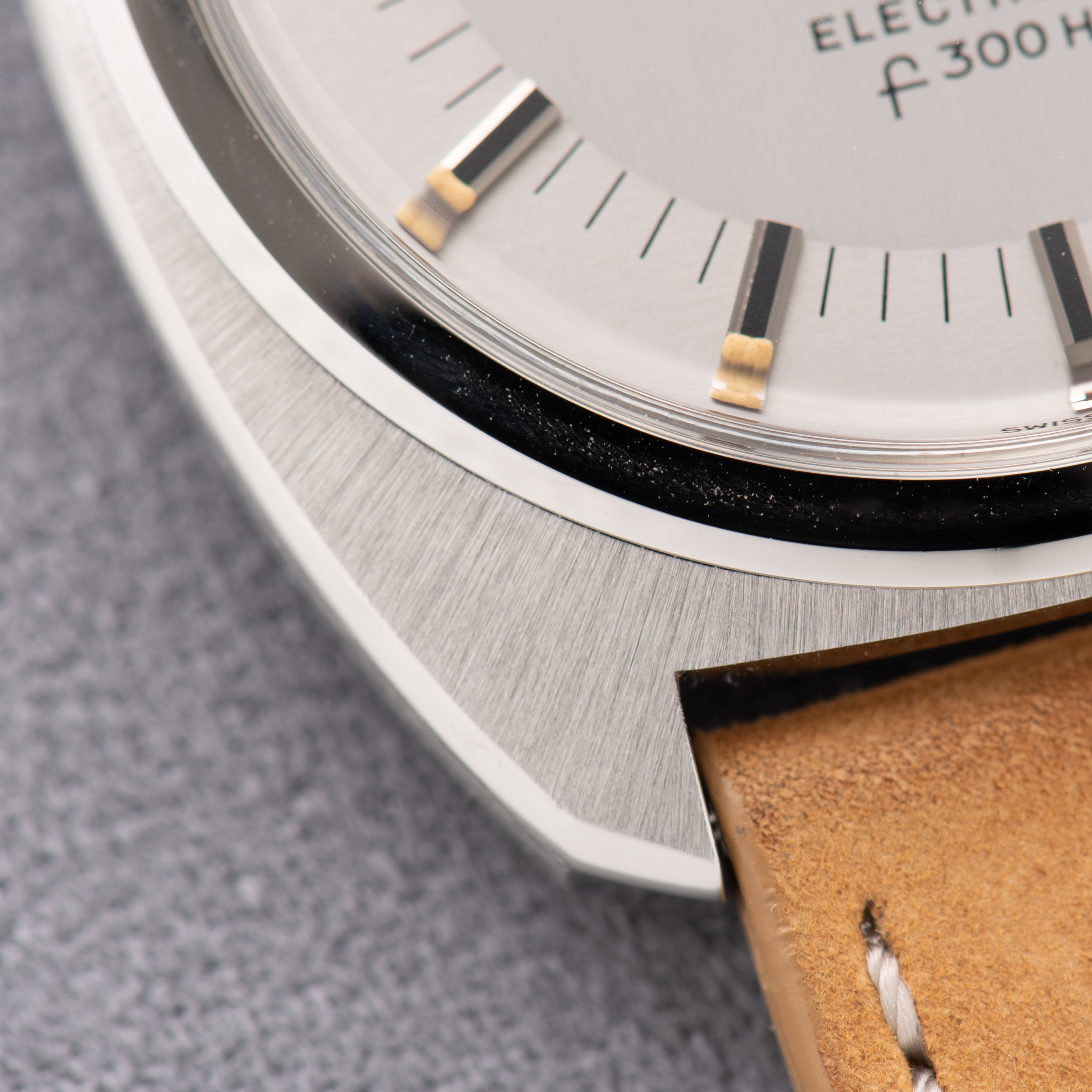 Vue de Omega Constellation Chronometer Electronic F300Hz from 1970 Ref 198.002