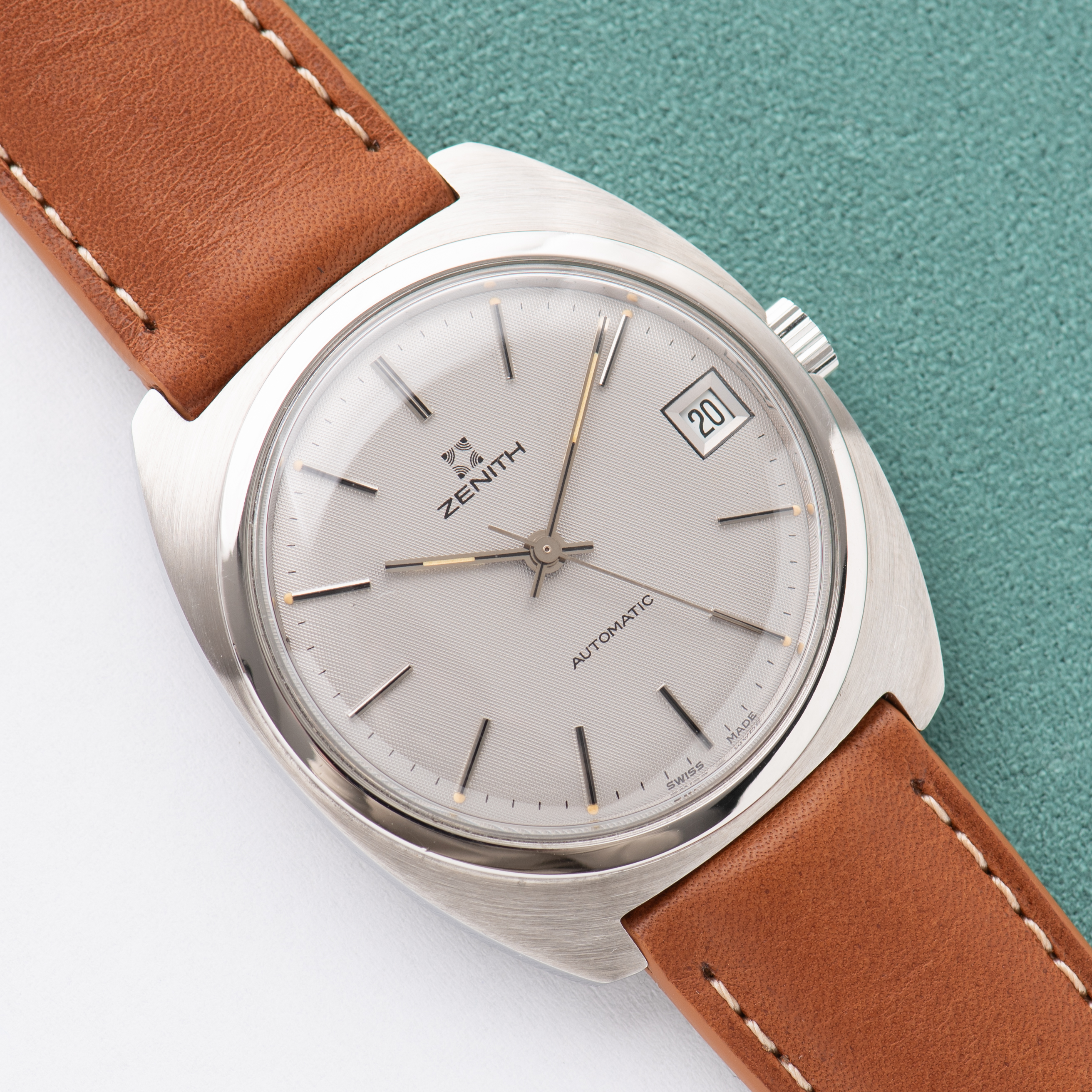 Vue de Zenith Automatic cal 2572PC "tapisserie silver dial"