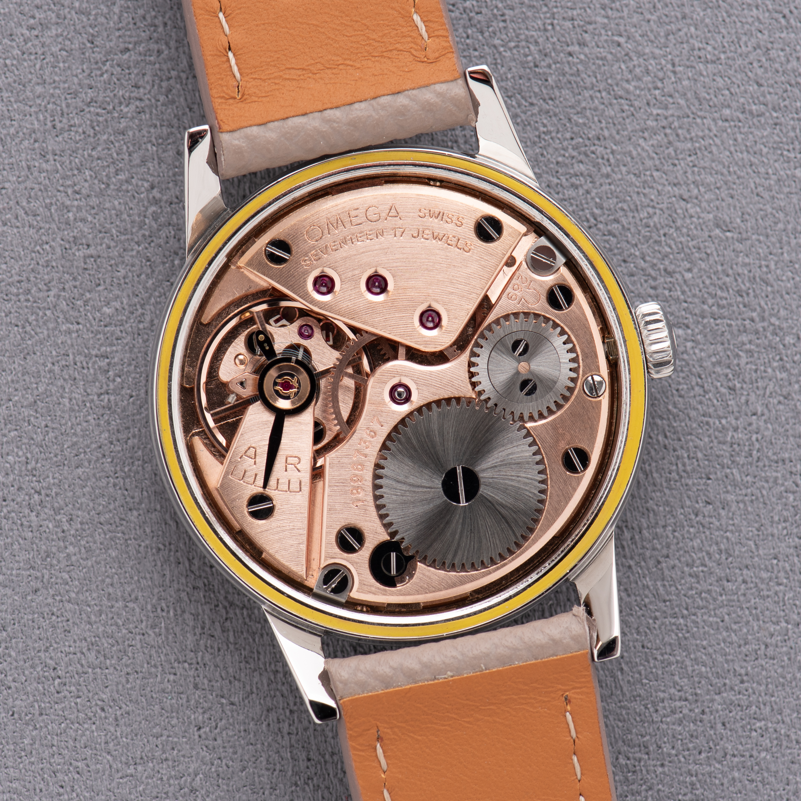 Vue de Omega Seamaster 30 "Linen Dial" from 1961 Réf 125.003