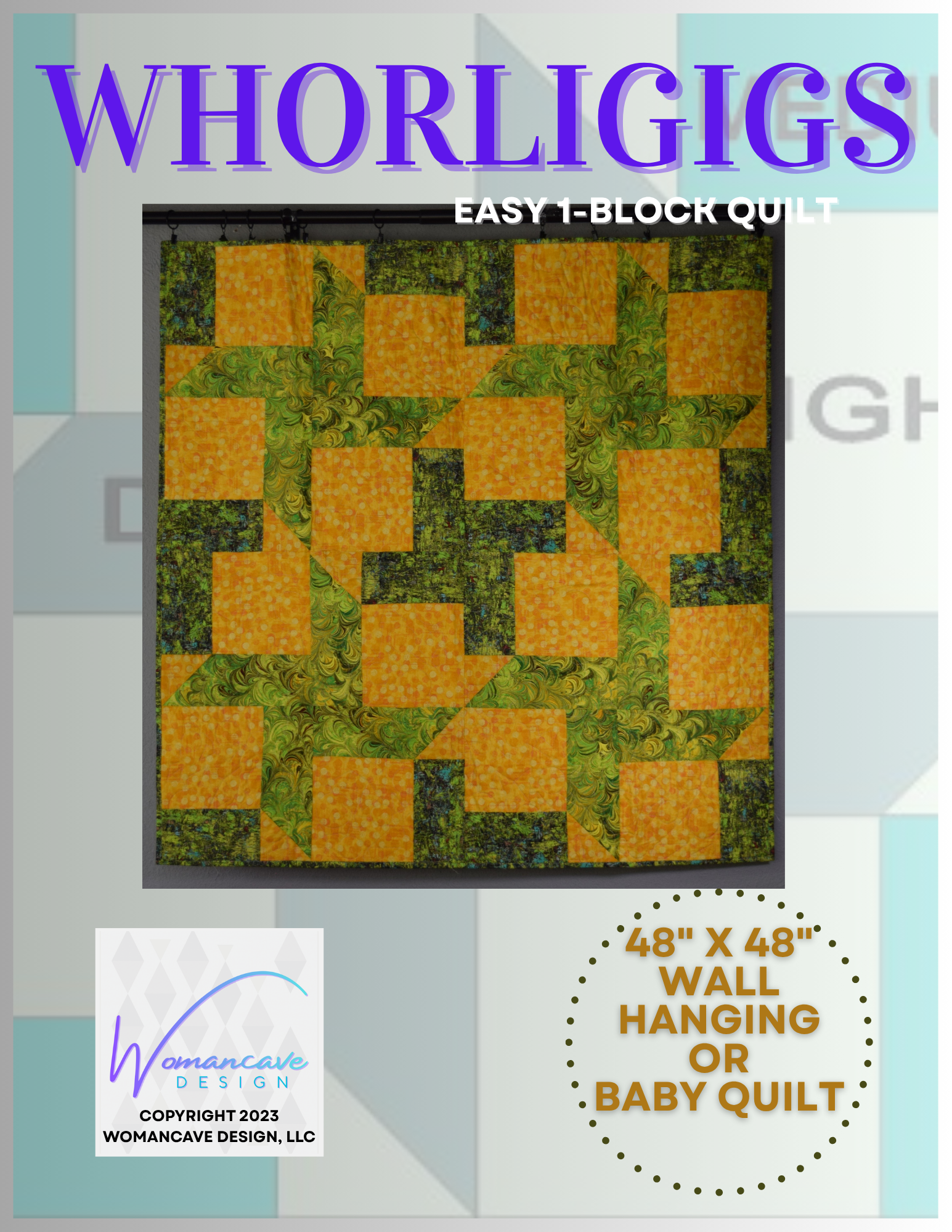 Whorligigs Quilt PATTERN