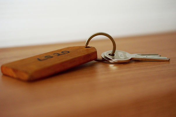 Keyring With Keys