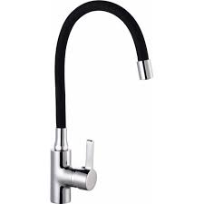 Monomando Lavaplatos Cuello Negro Flexible