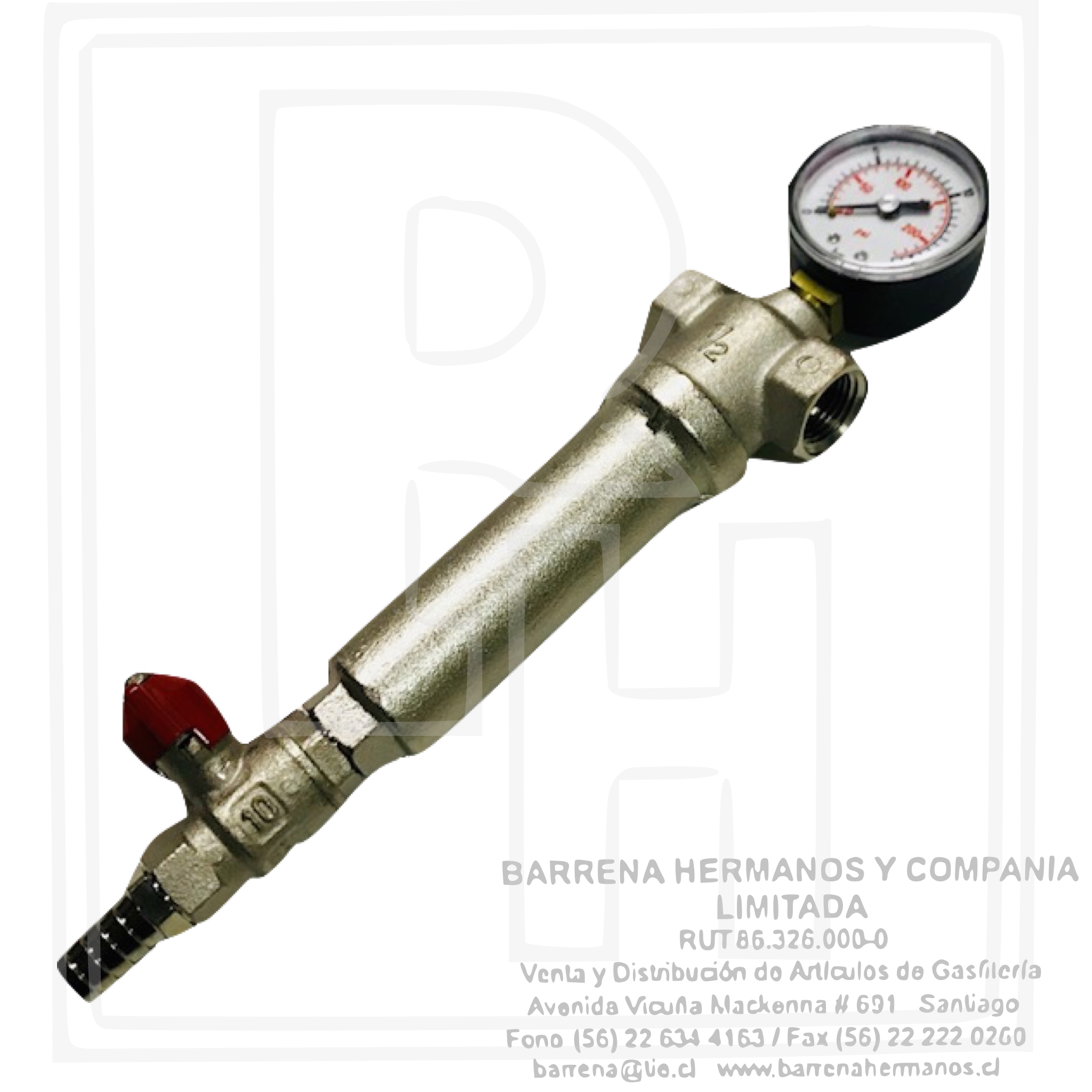 Purificador de agua bronce nibsa