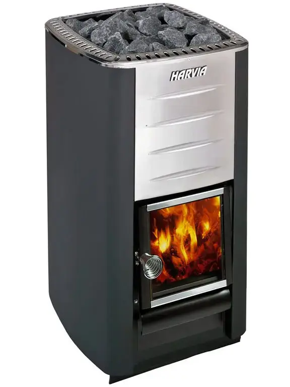 Thumbnail: medium harvia wood burning stove