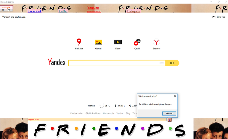 friends, dizi, bildirensoft, bildiren, mehmet+han+bildiren