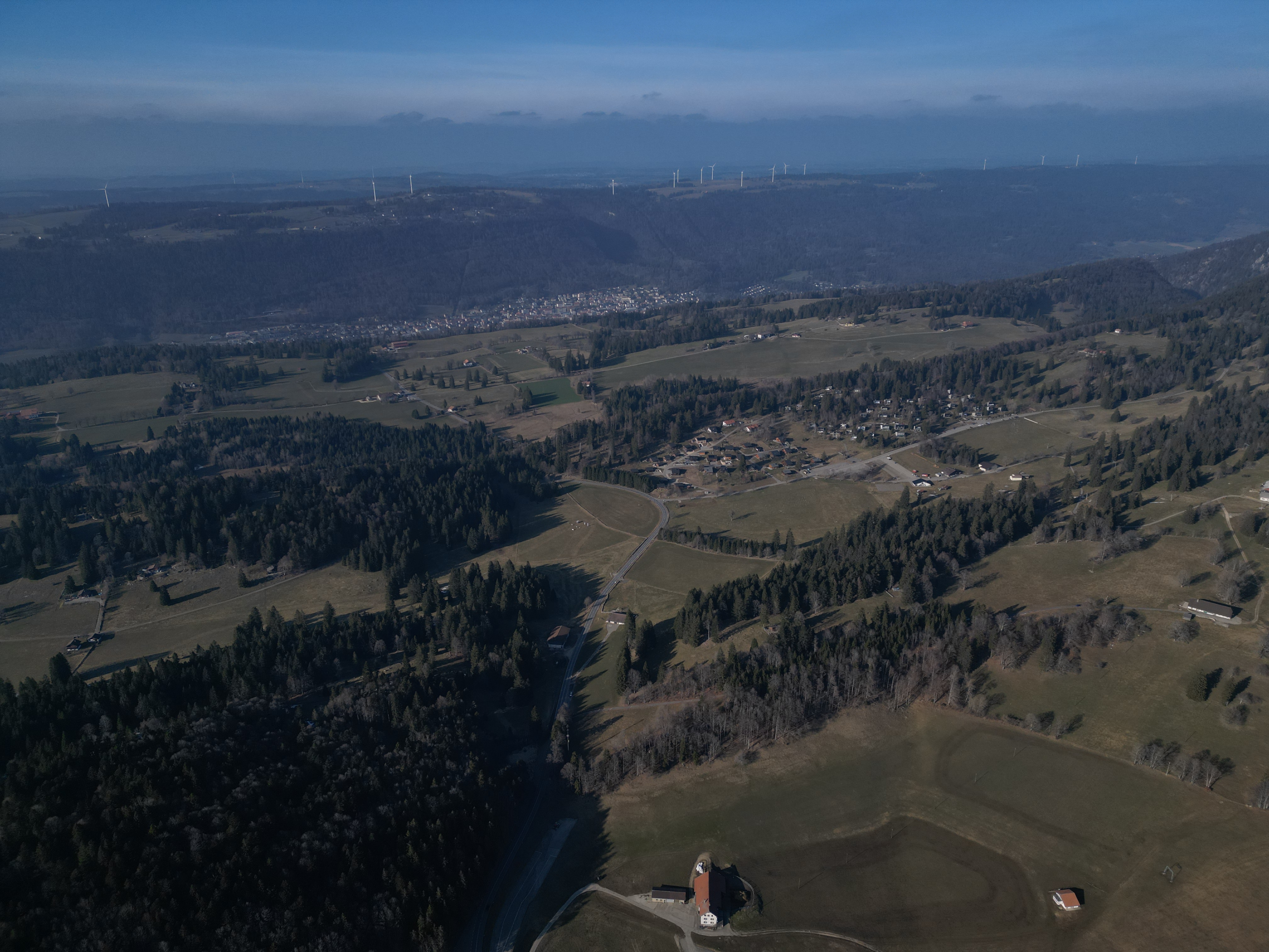 Paysage vu d’en haut