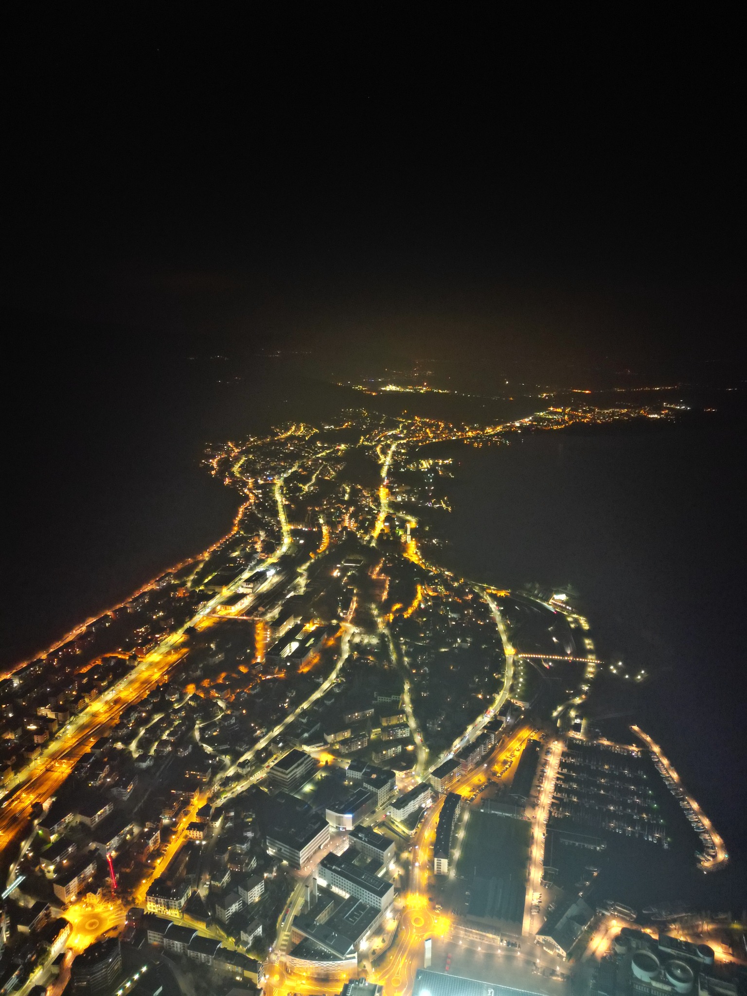 La ville illuminée
