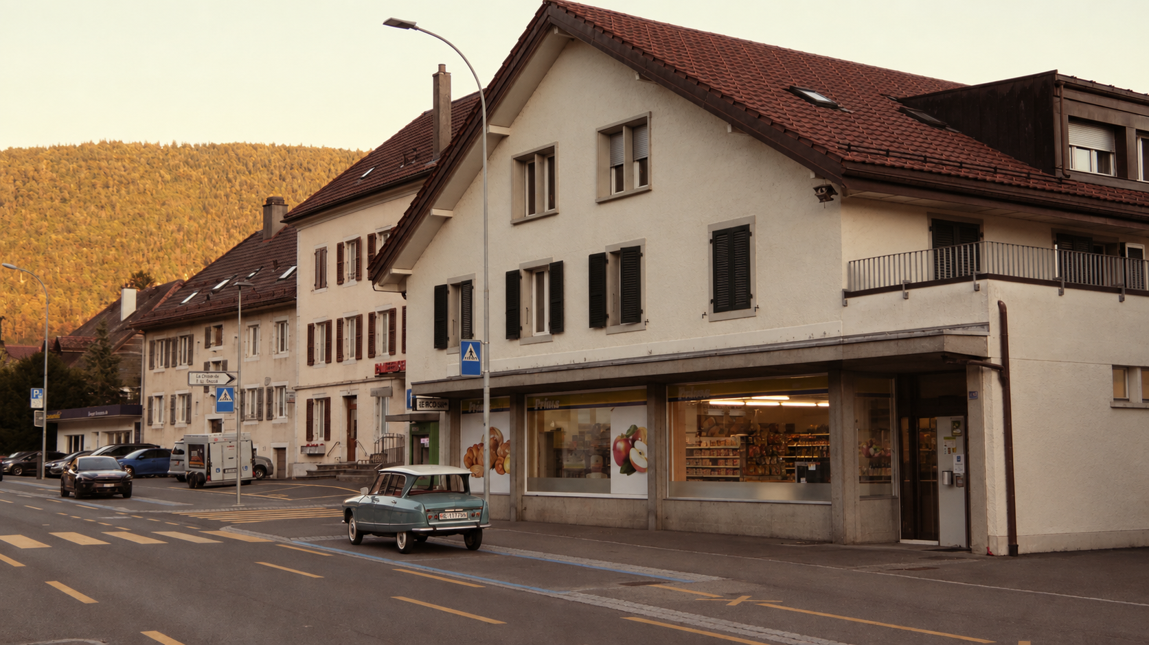 La rue à l’heure dorée