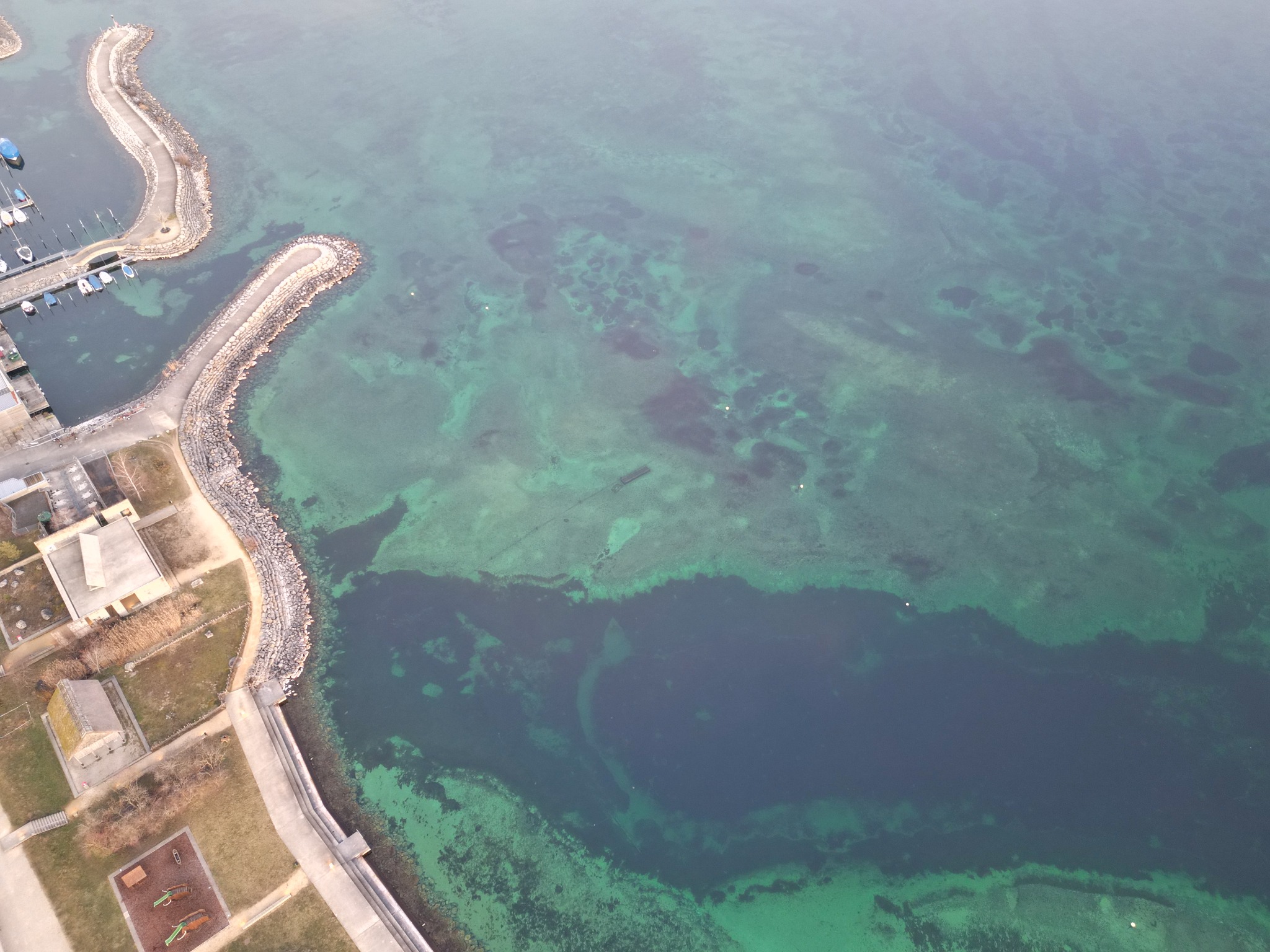 Les eaux turquoise