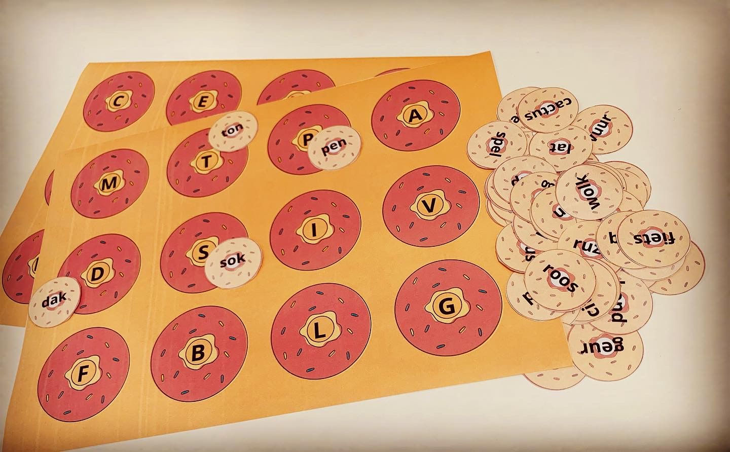 Donut letters