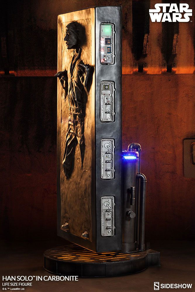 Miniaturbild: Star Wars Life-Size Statue Han Solo in Karbonit 231 cm by Sideshow