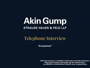 Case Study: Akin Gump – From Queen Mary to Telephone Interview Invite