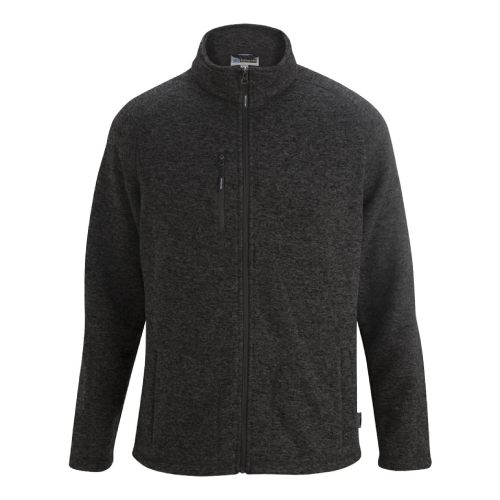 Thumbnail: D11 - Men's Sweater Knit Fleece Jacket