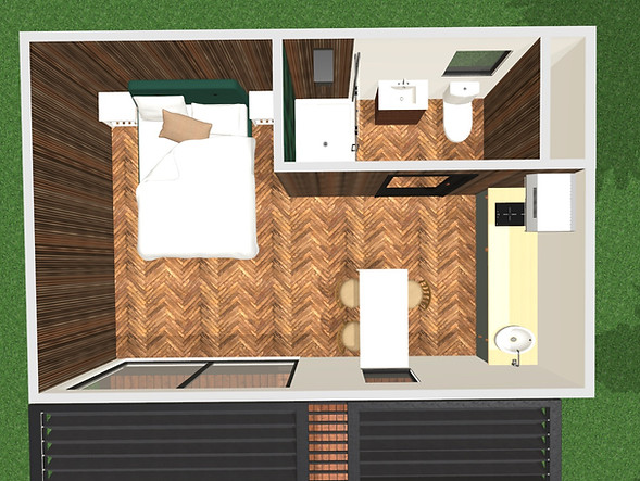 MAISON OSSATURE ACIER