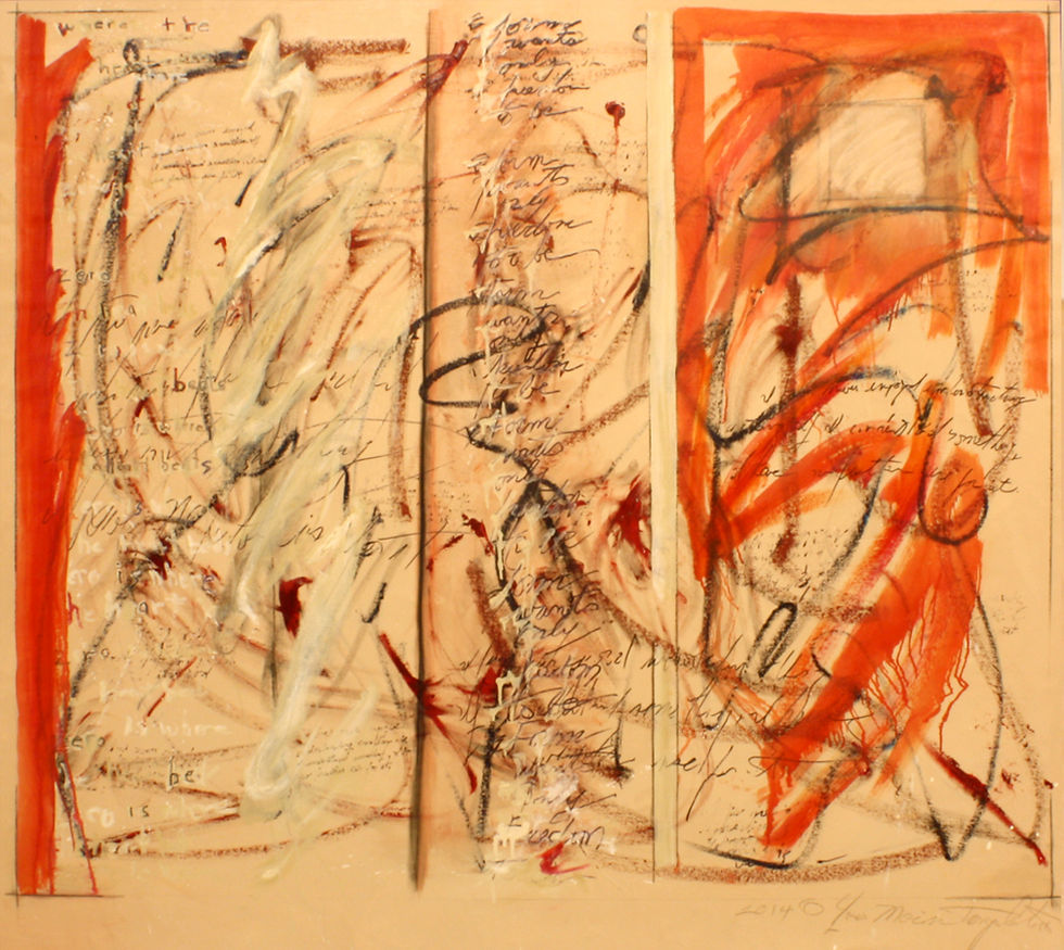 Zero Is Where The Heart Rests 49x54 oil canvas