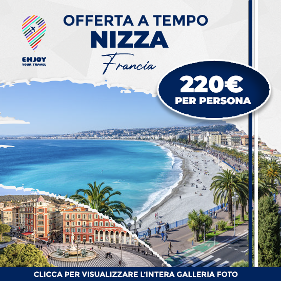 Nizza 5 - 8 Febbraio | Offerte a tempo